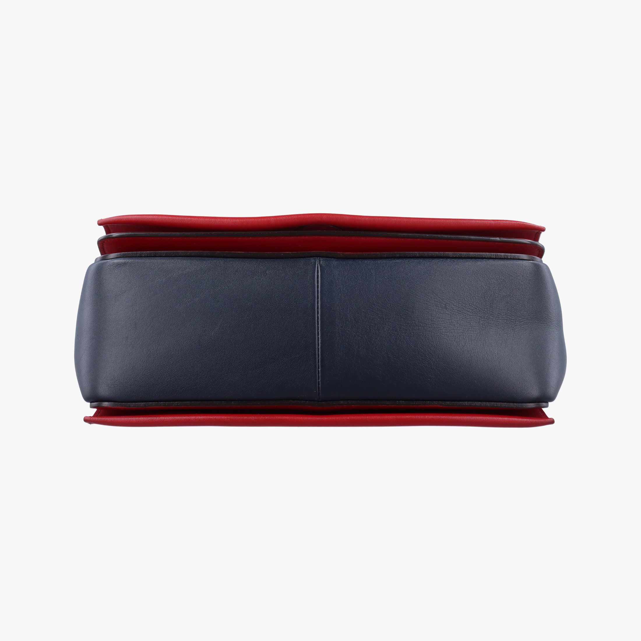 Vintage Celine Frame Navy×red Leather  shoulderbag | stylenewstar