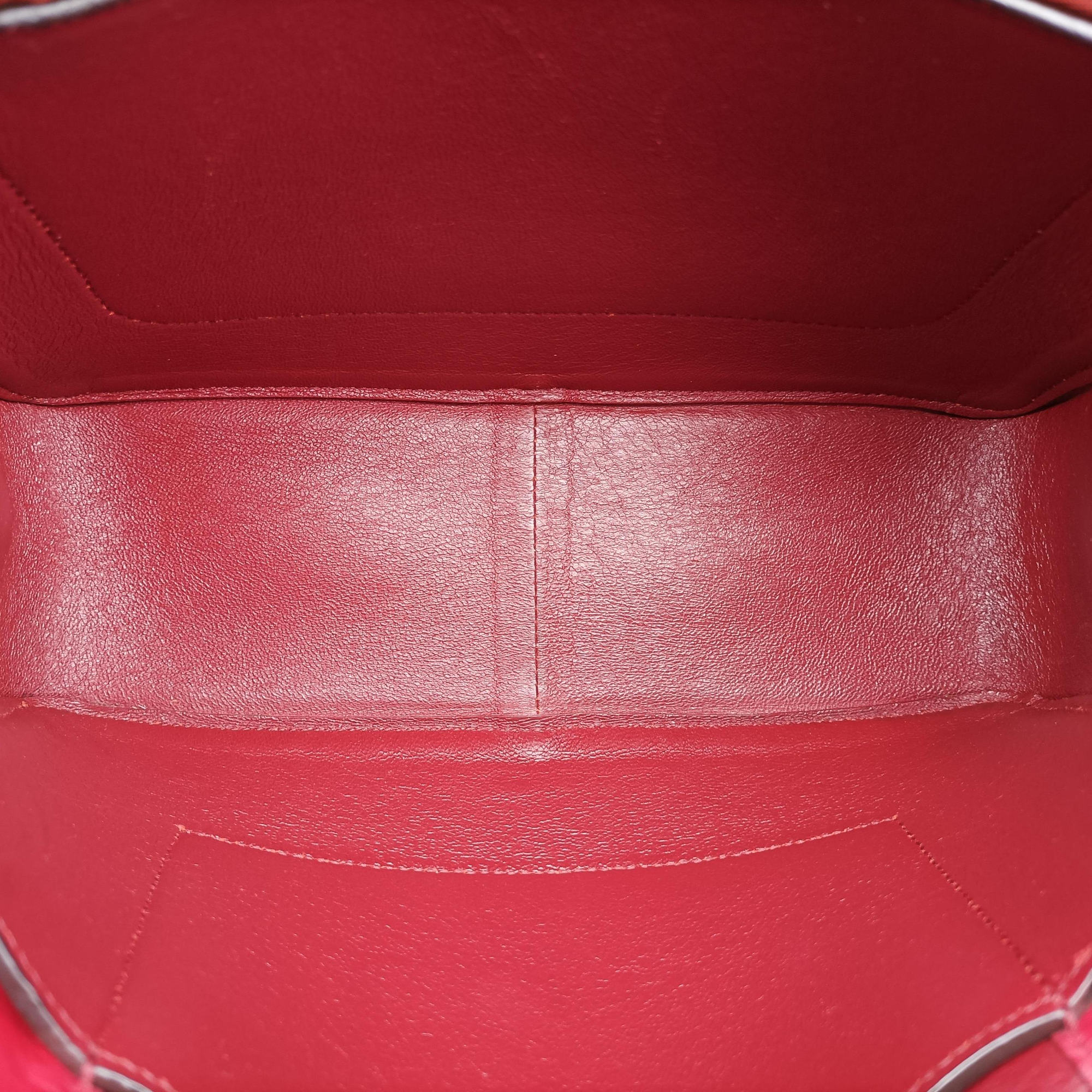 Vintage Celine Frame Navy×red Leather  shoulderbag | stylenewstar