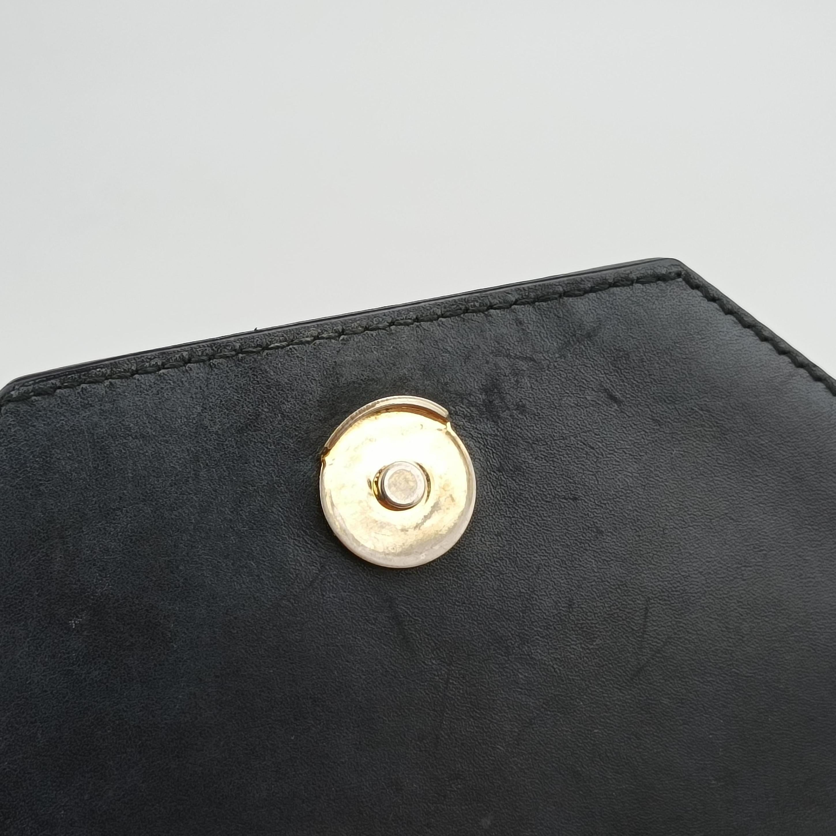 Pre-owned Yves Saint Laurent Small Betty Flap Black suede× Leather 314516 shoulderbag | stylenewstar