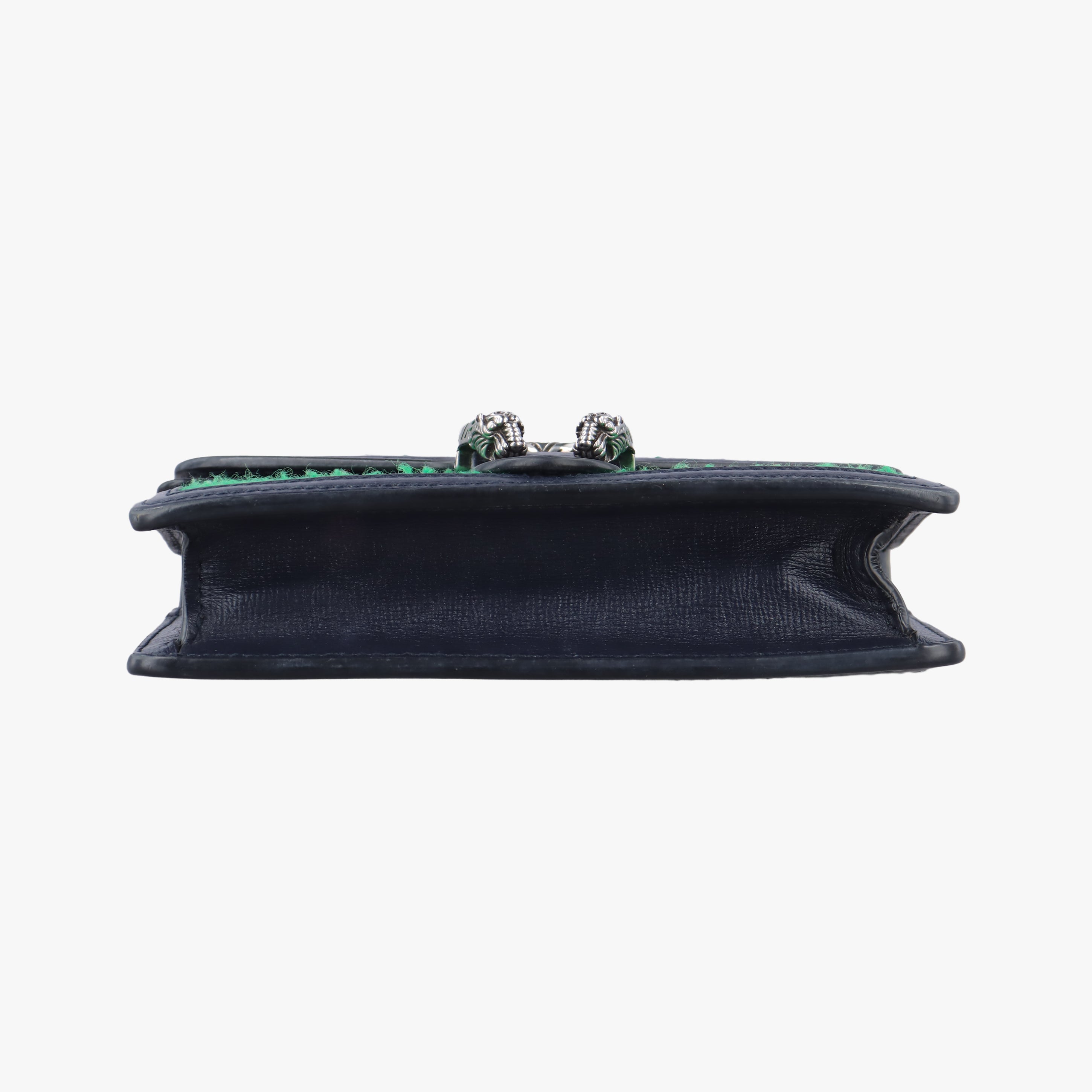 Vintage Gucci Dionysus Green×Black Tweed×Leather 476432 shoulderbag | stylenewstar