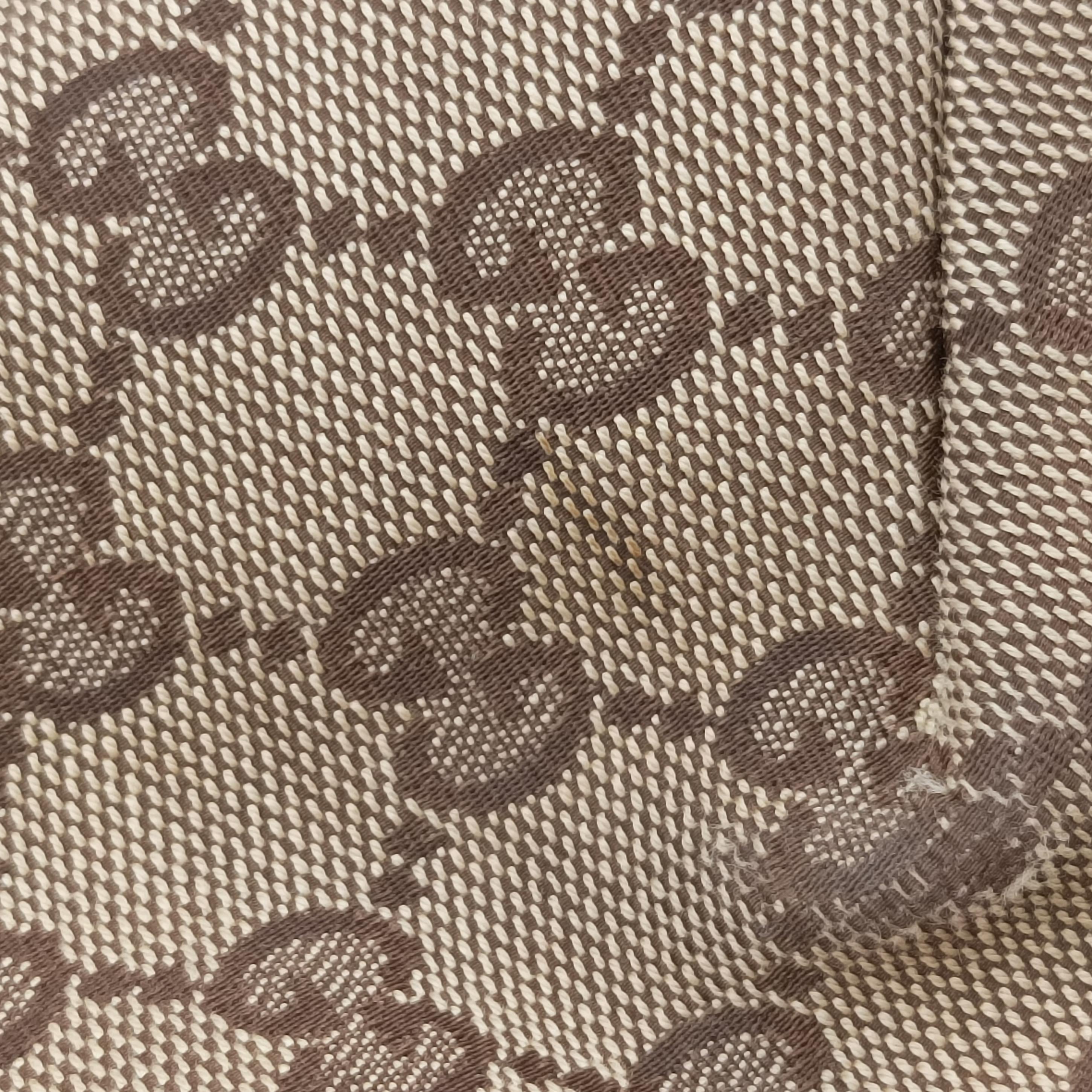 Pre-owned Gucci Sherry Line Brown canvas 181092 shoulderbag | stylenewstar