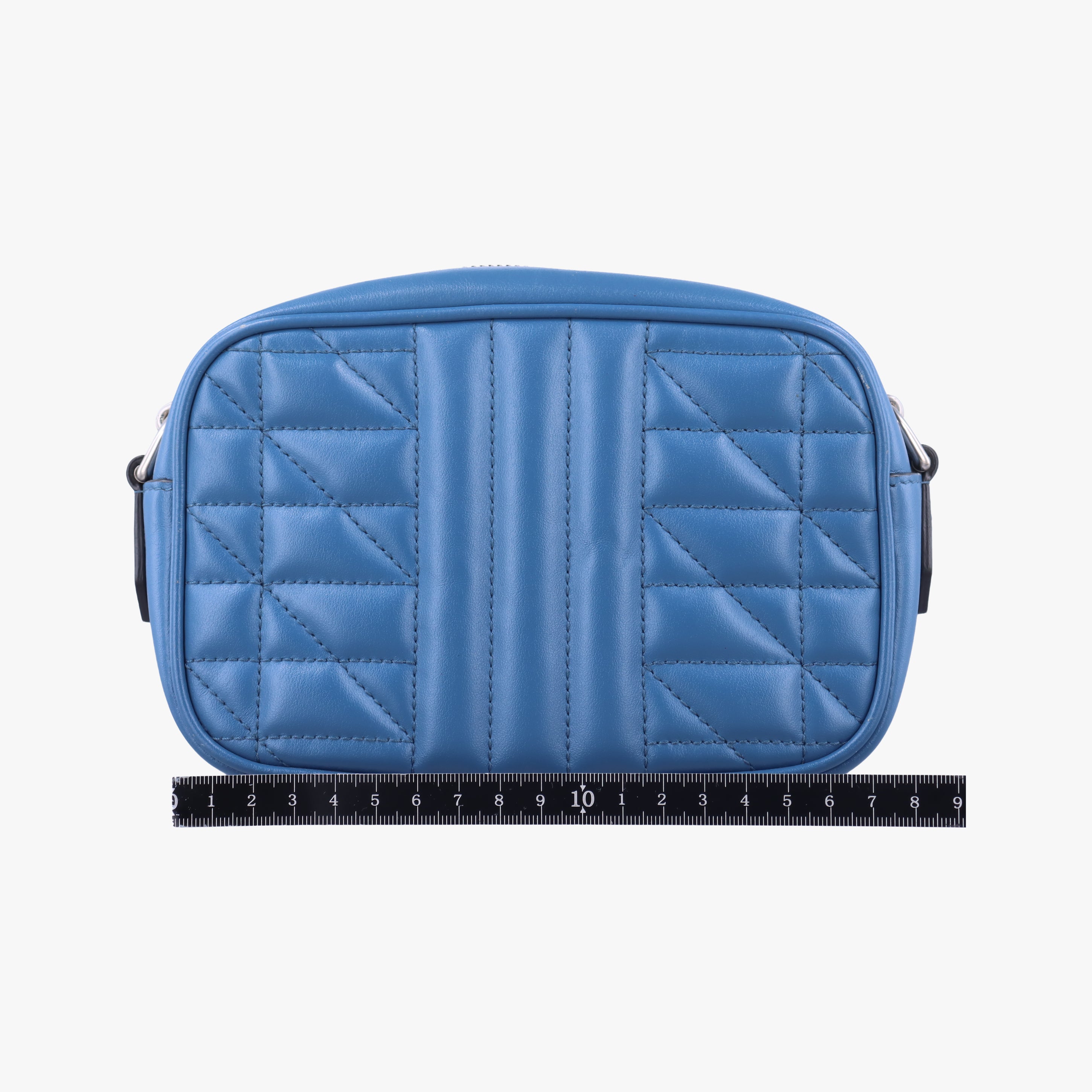 Vintage Gucci GG Marmont Blue Leather 634936 shoulderbag | stylenewstar