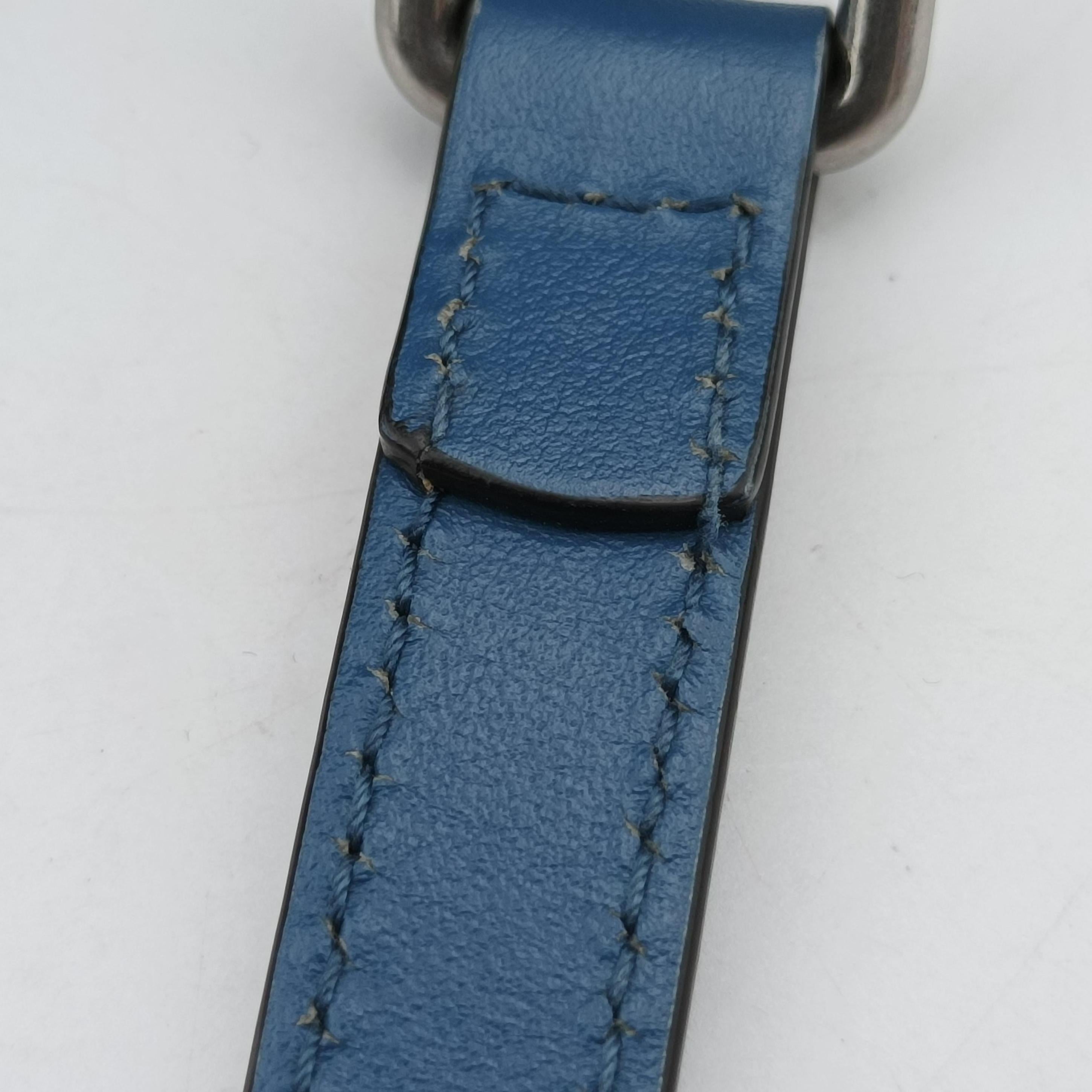 Vintage Gucci GG Marmont Blue Leather 634936 shoulderbag | stylenewstar