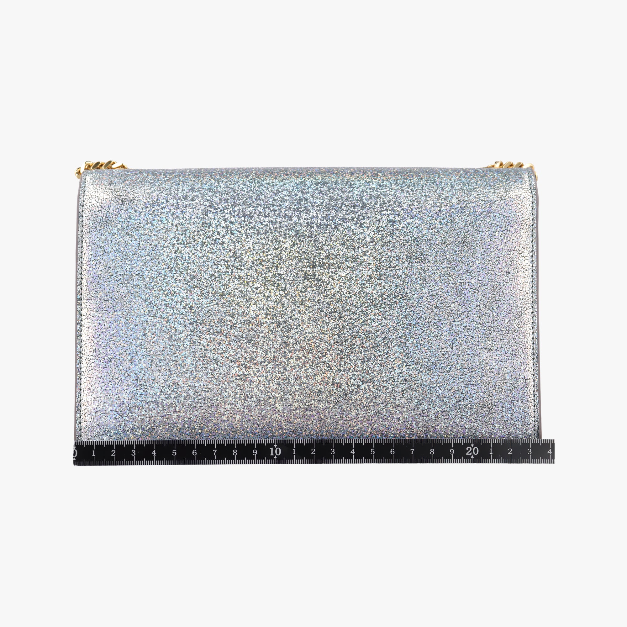 Secondhand Yves Saint Laurent KATE Silver Leather 364021 shoulderbag | stylenewstar