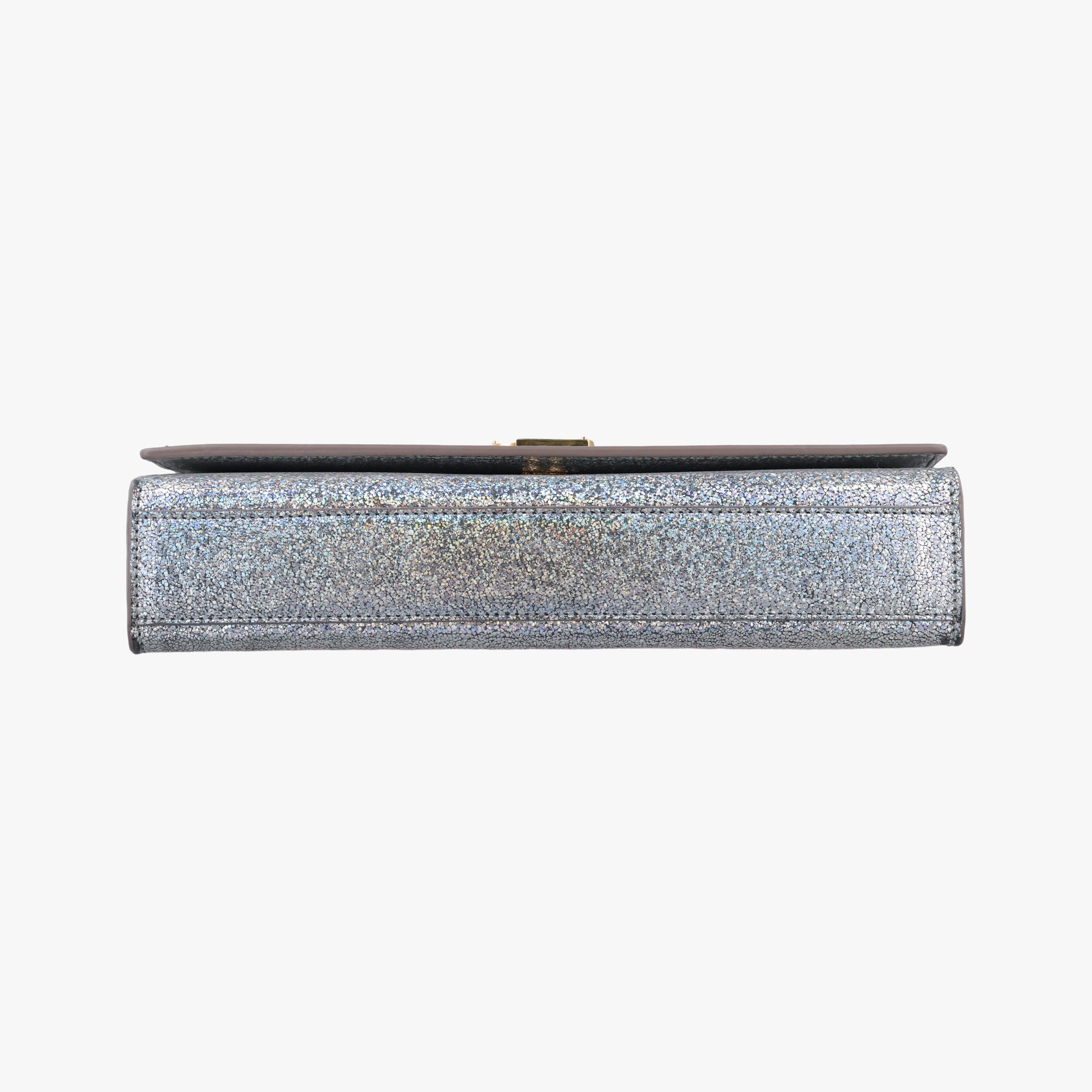 Secondhand Yves Saint Laurent KATE Silver Leather 364021 shoulderbag | stylenewstar