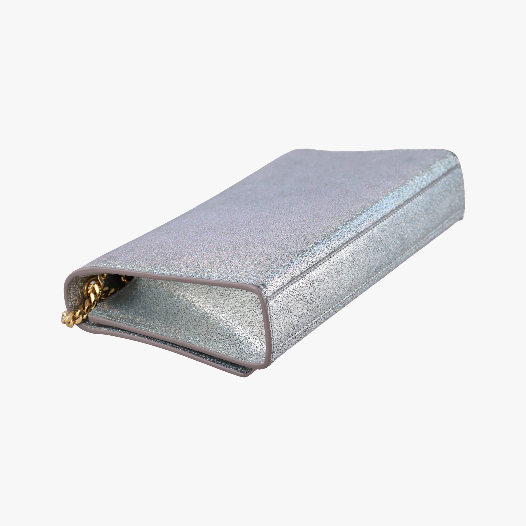 Secondhand Yves Saint Laurent KATE Silver Leather 364021 shoulderbag | stylenewstar
