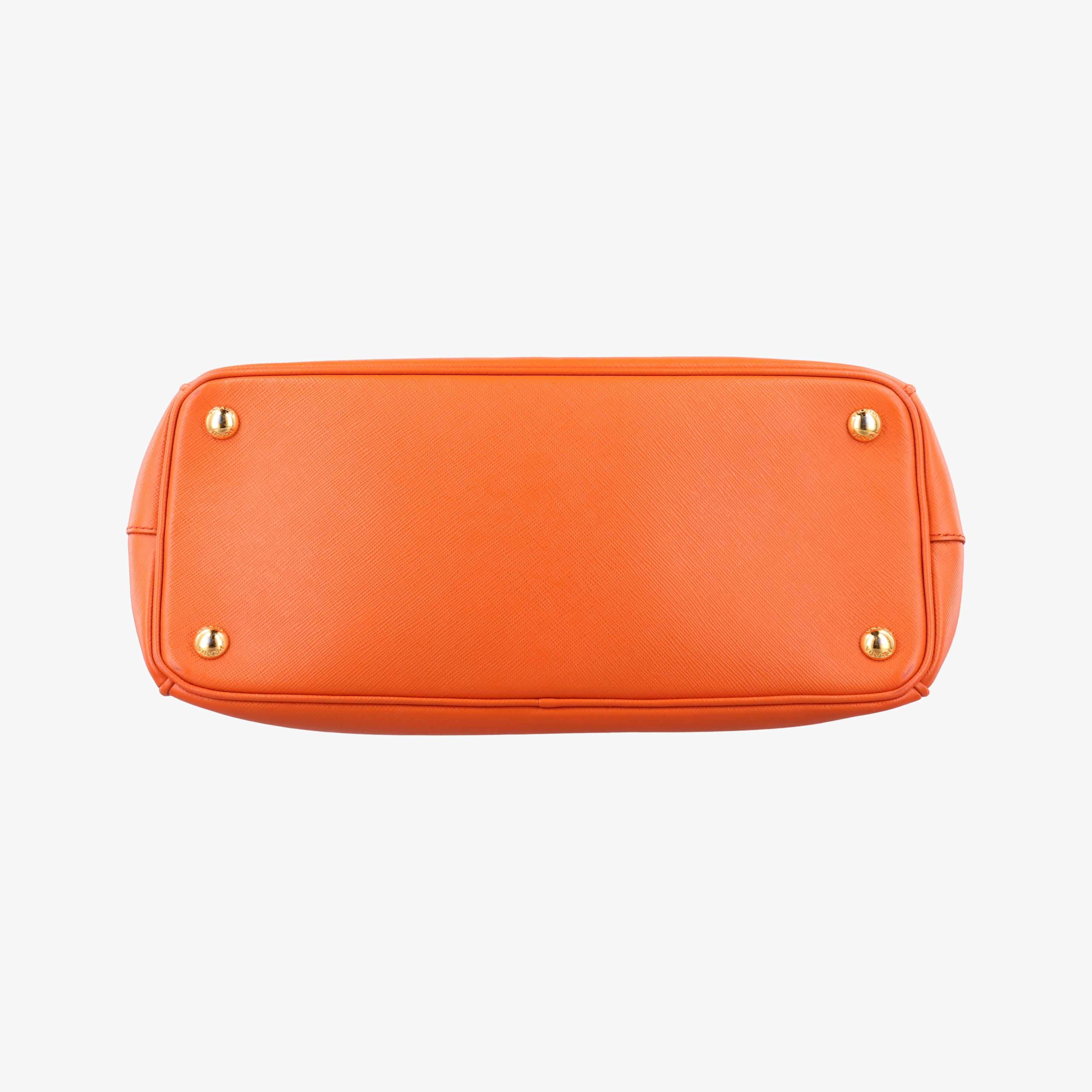 Secondhand Prada Galleria Orange SAFFIANO Leather BN2274 shoulderbag | stylenewstar