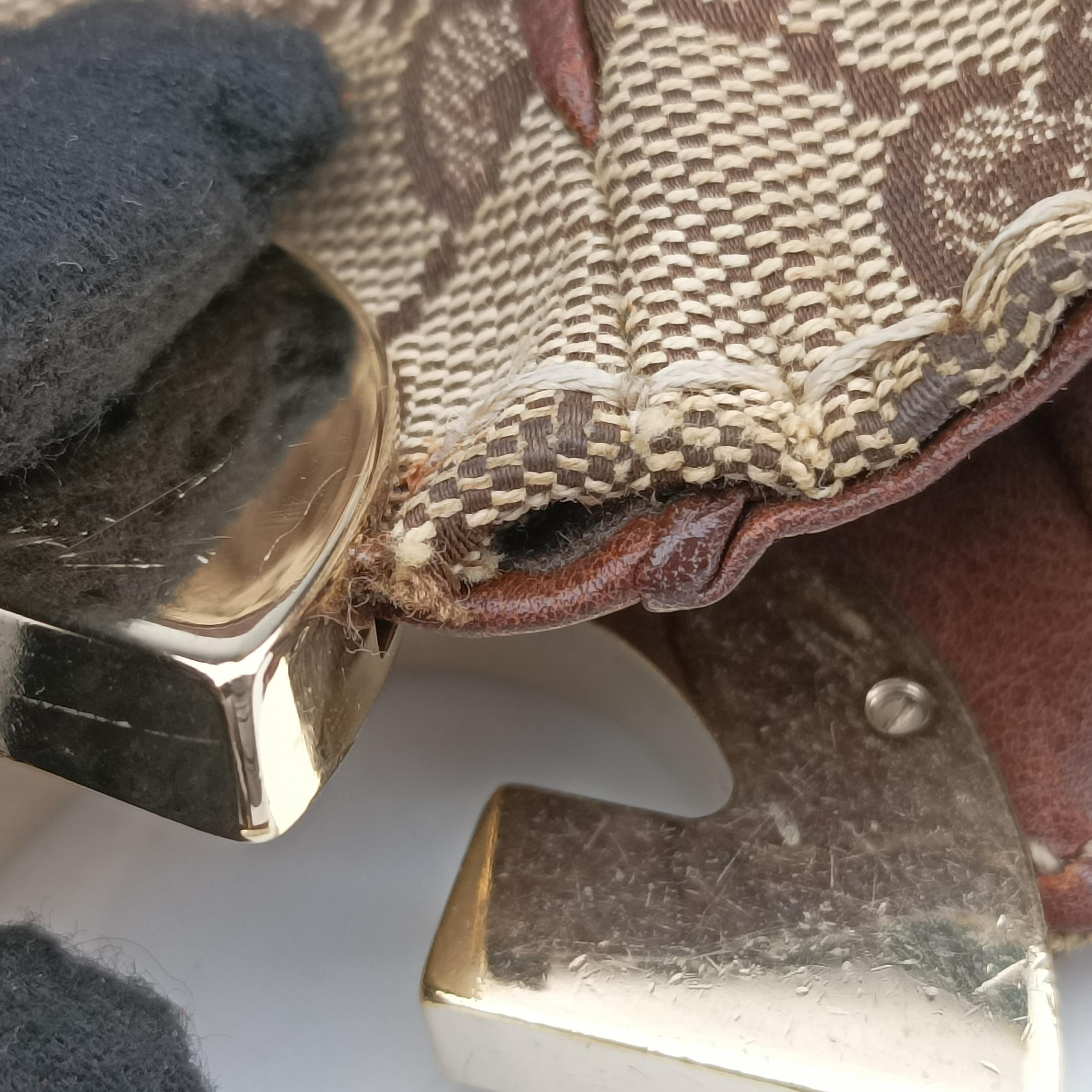 Pre-owned Gucci Charlotte Hobo Brown canvas×leather 203504 shoulderbag | stylenewstar