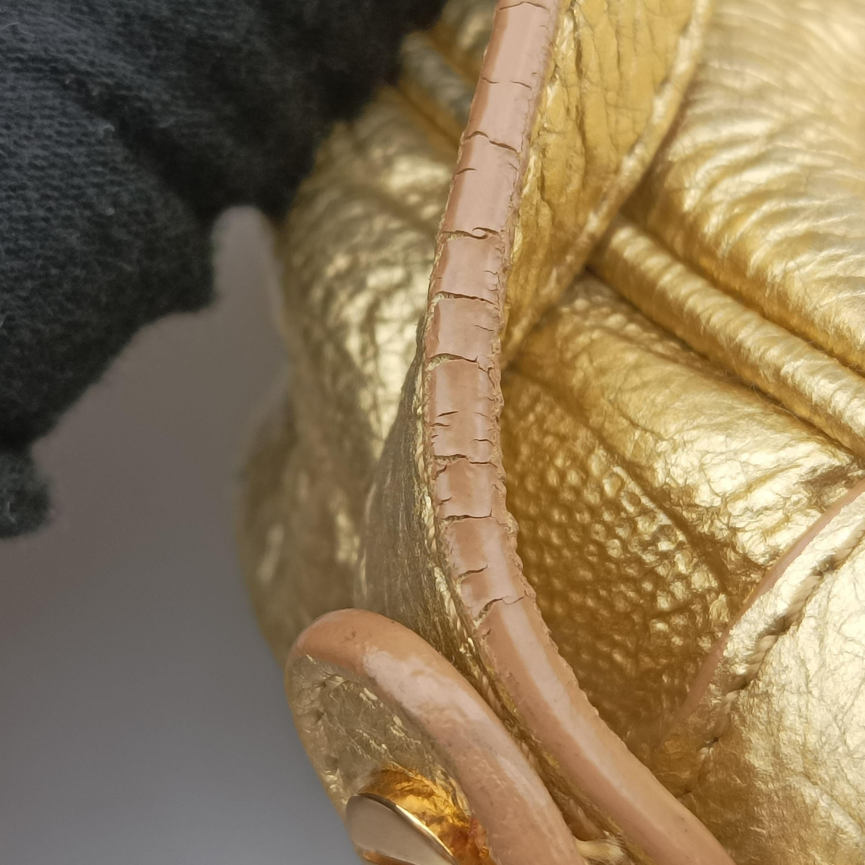 Pre-owned VERSACE Medusa Golden Leather  shoulderbag | stylenewstar