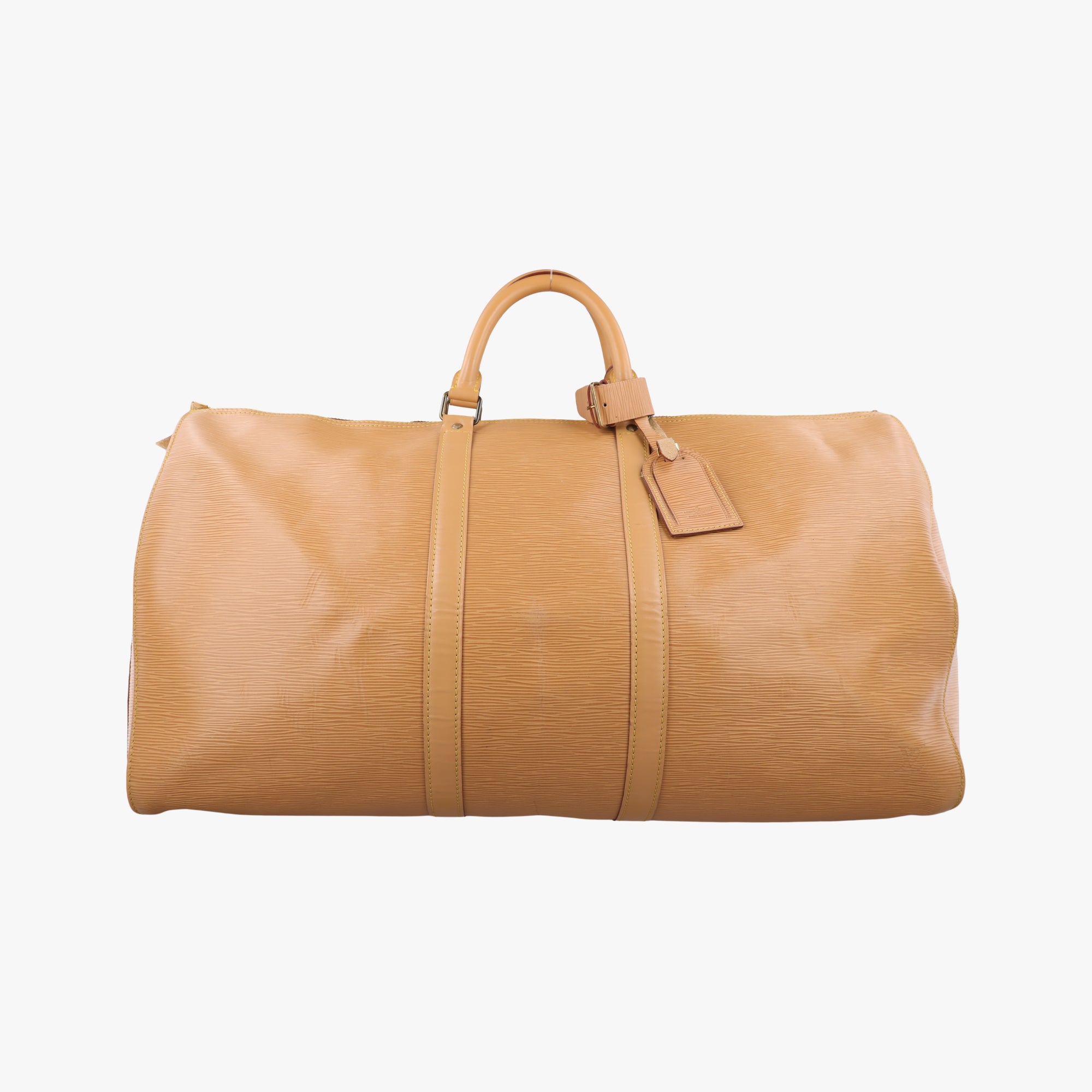 Pre-owned Louis Vuitton Keepall 55 Winnipeg Beige epi M42958 handbag | stylenewstar