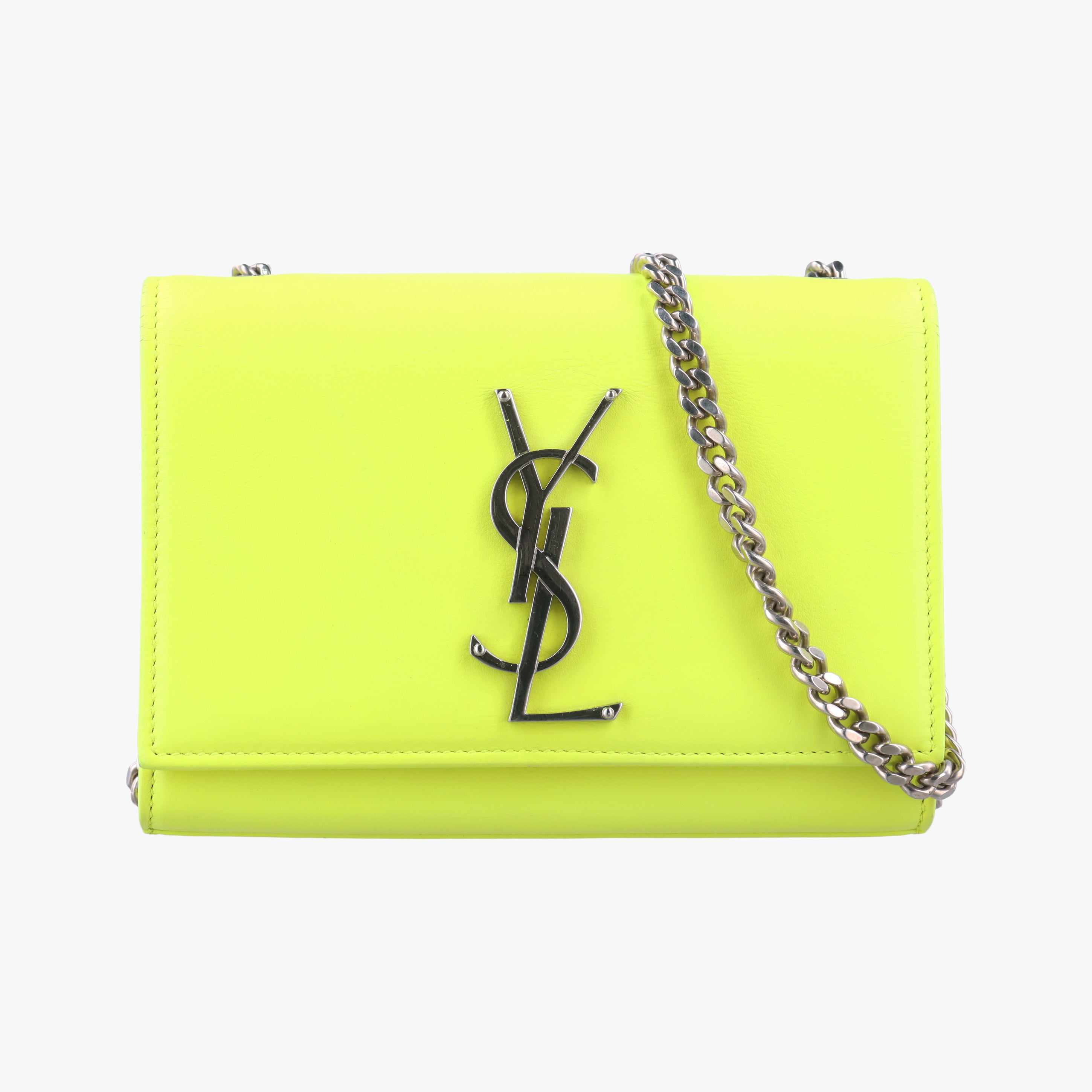 Secondhand Yves Saint Laurent KATE Yellow Leather 344620 shoulderbag | stylenewstar