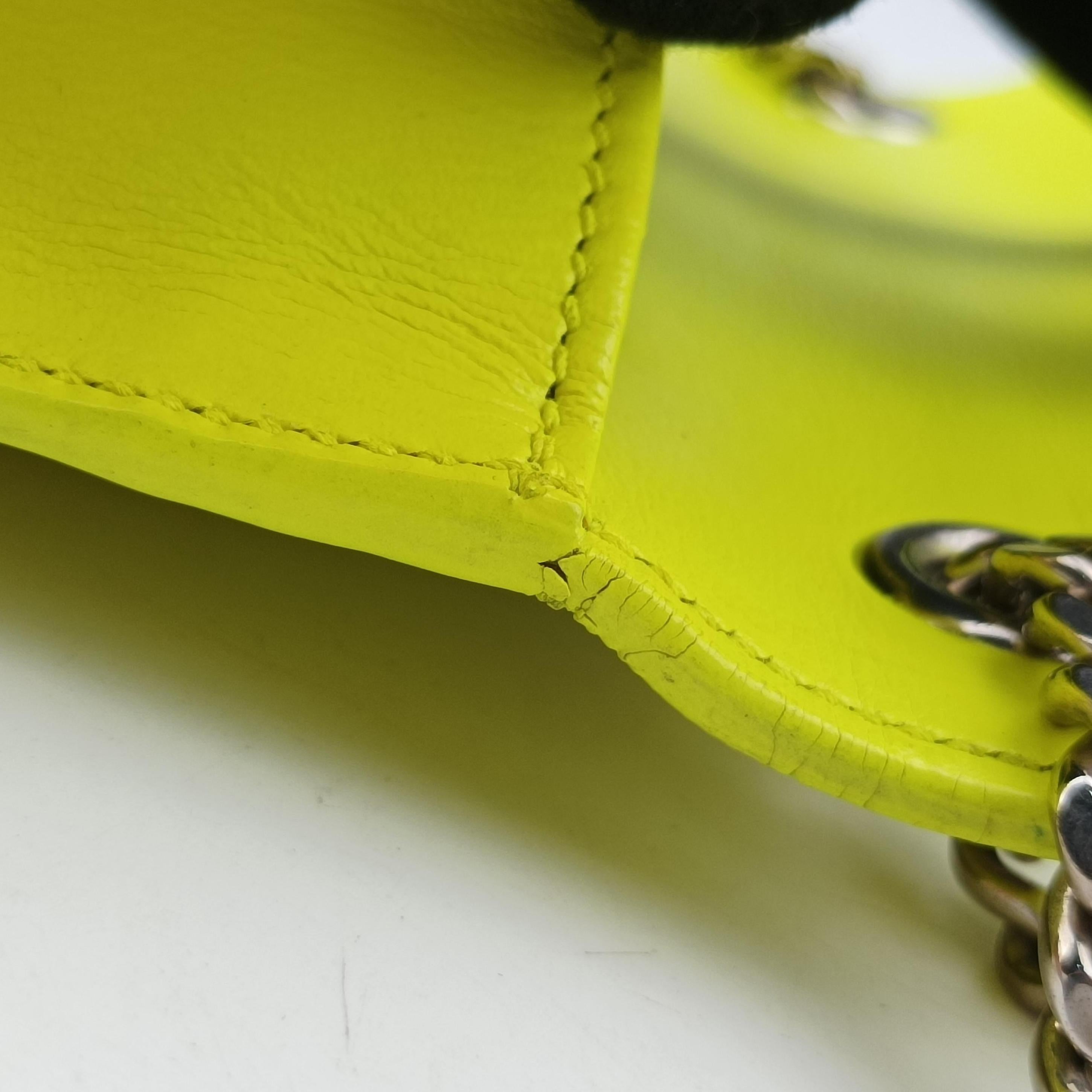 Secondhand Yves Saint Laurent KATE Yellow Leather 344620 shoulderbag | stylenewstar