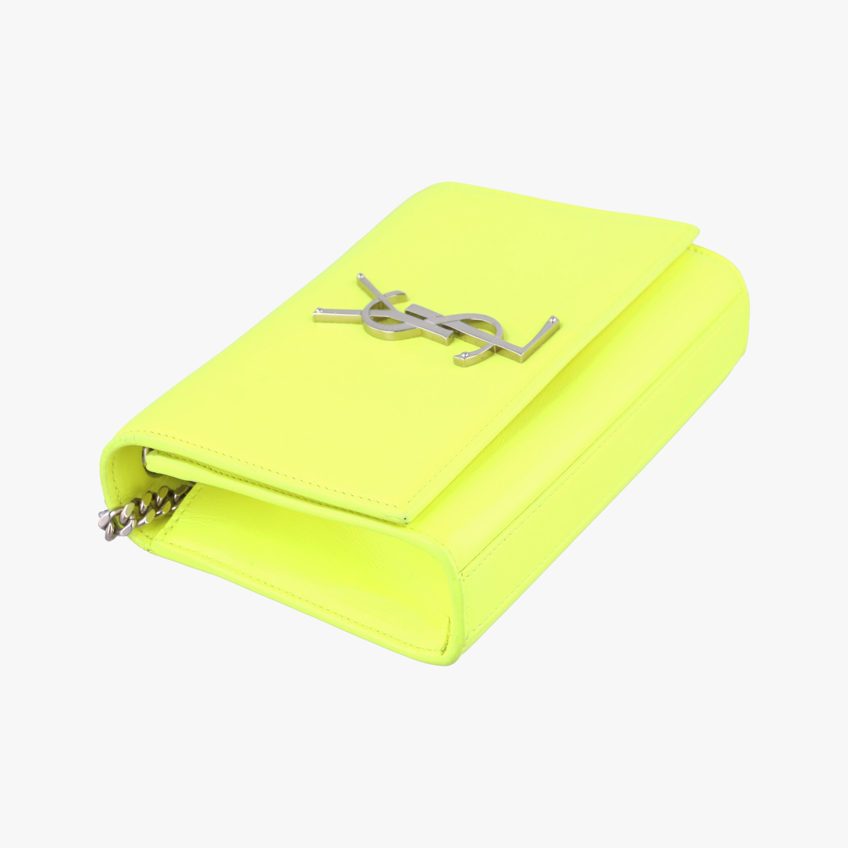 Secondhand Yves Saint Laurent KATE Yellow Leather 344620 shoulderbag | stylenewstar