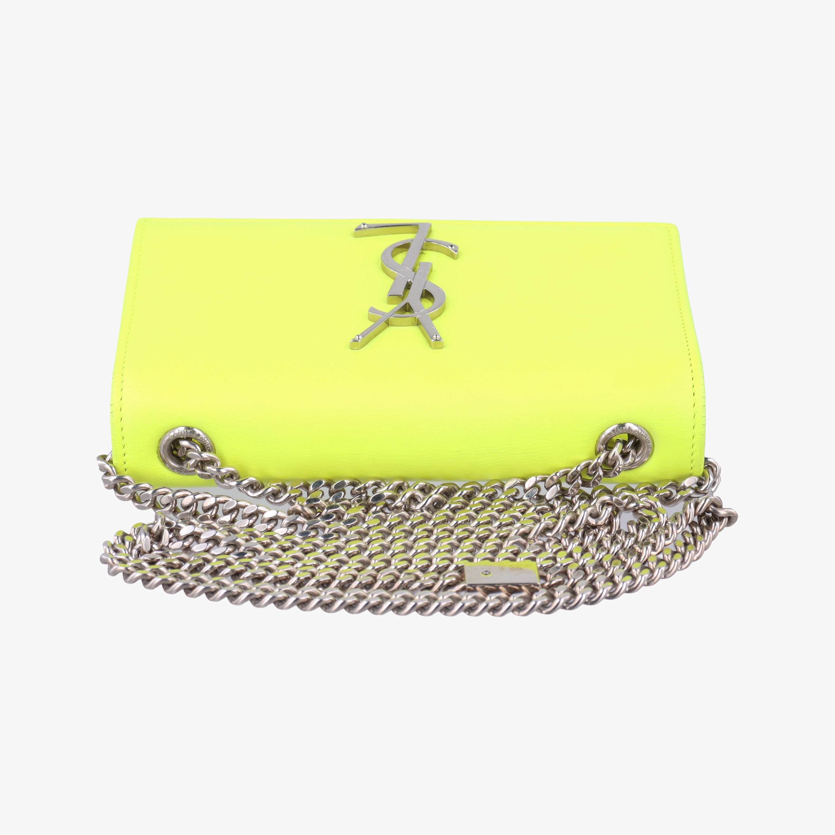 Secondhand Yves Saint Laurent KATE Yellow Leather 344620 shoulderbag | stylenewstar