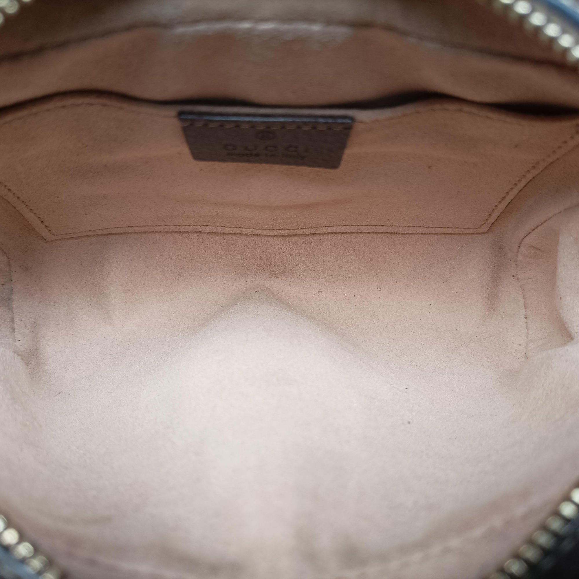 Pre-owned Gucci Ophidia Brown×red×green PVC coated canvas×Leather 517350 shoulderbag | stylenewstar