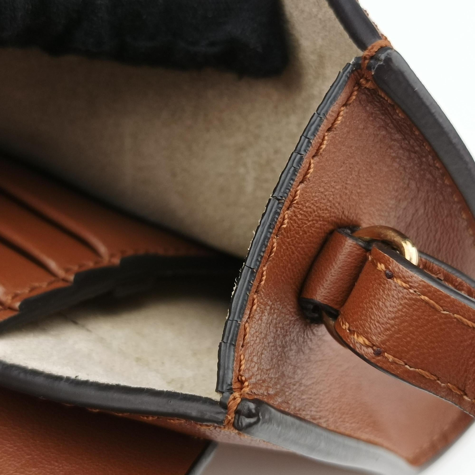 Pre-owned Chloe FAYE Brown Suede × leather  shoulderbag | stylenewstar