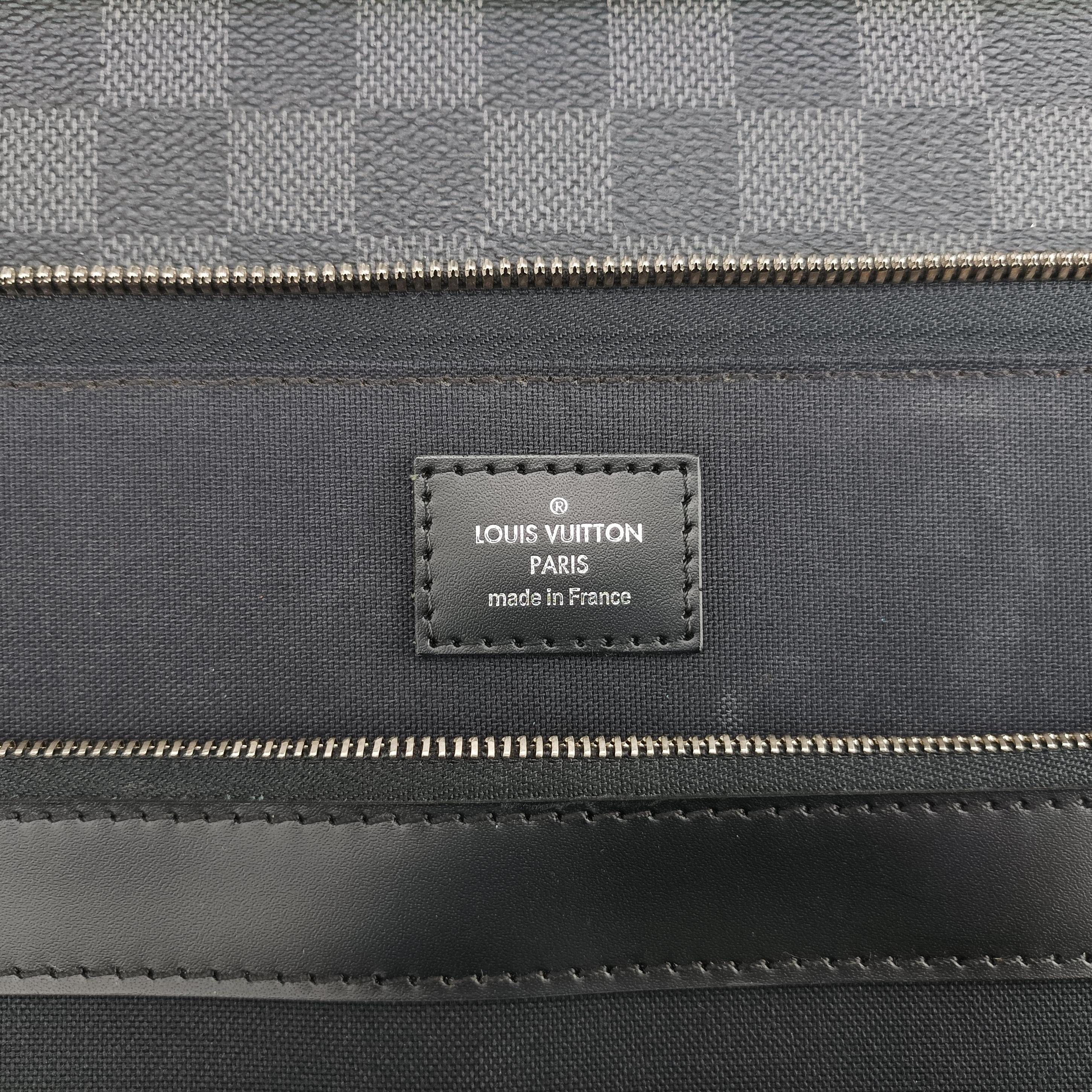 Vintage Louis Vuitton Pilot case Noir Damier Graphite N23206 suitcase | stylenewstar