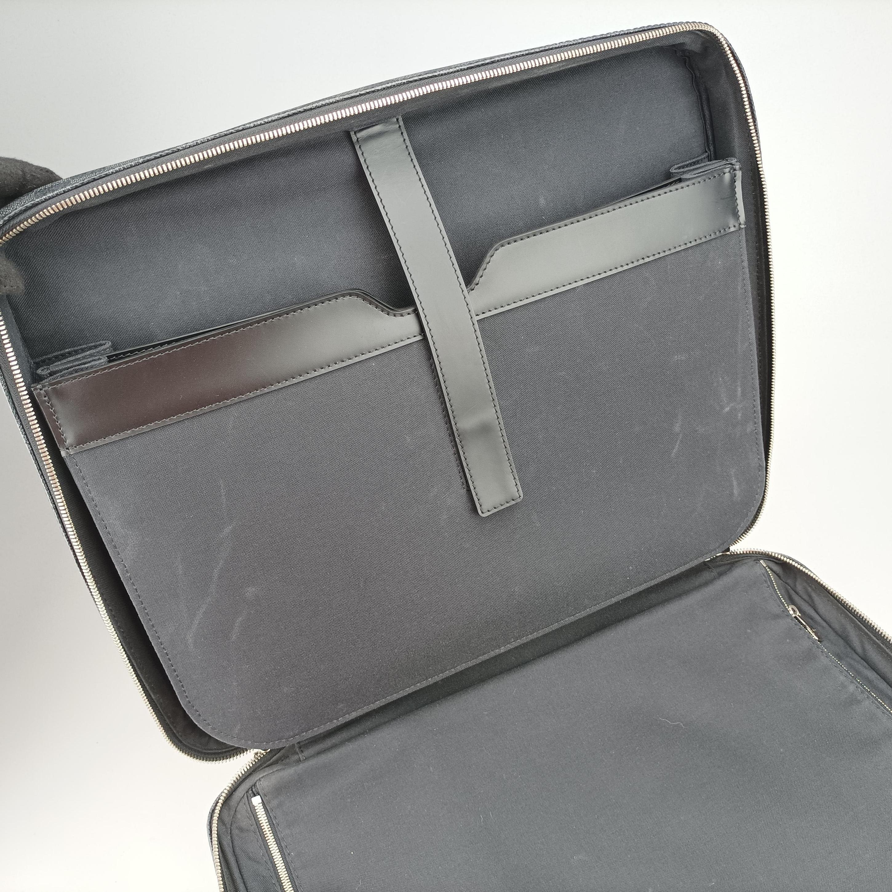 Vintage Louis Vuitton Pilot case Noir Damier Graphite N23206 suitcase | stylenewstar