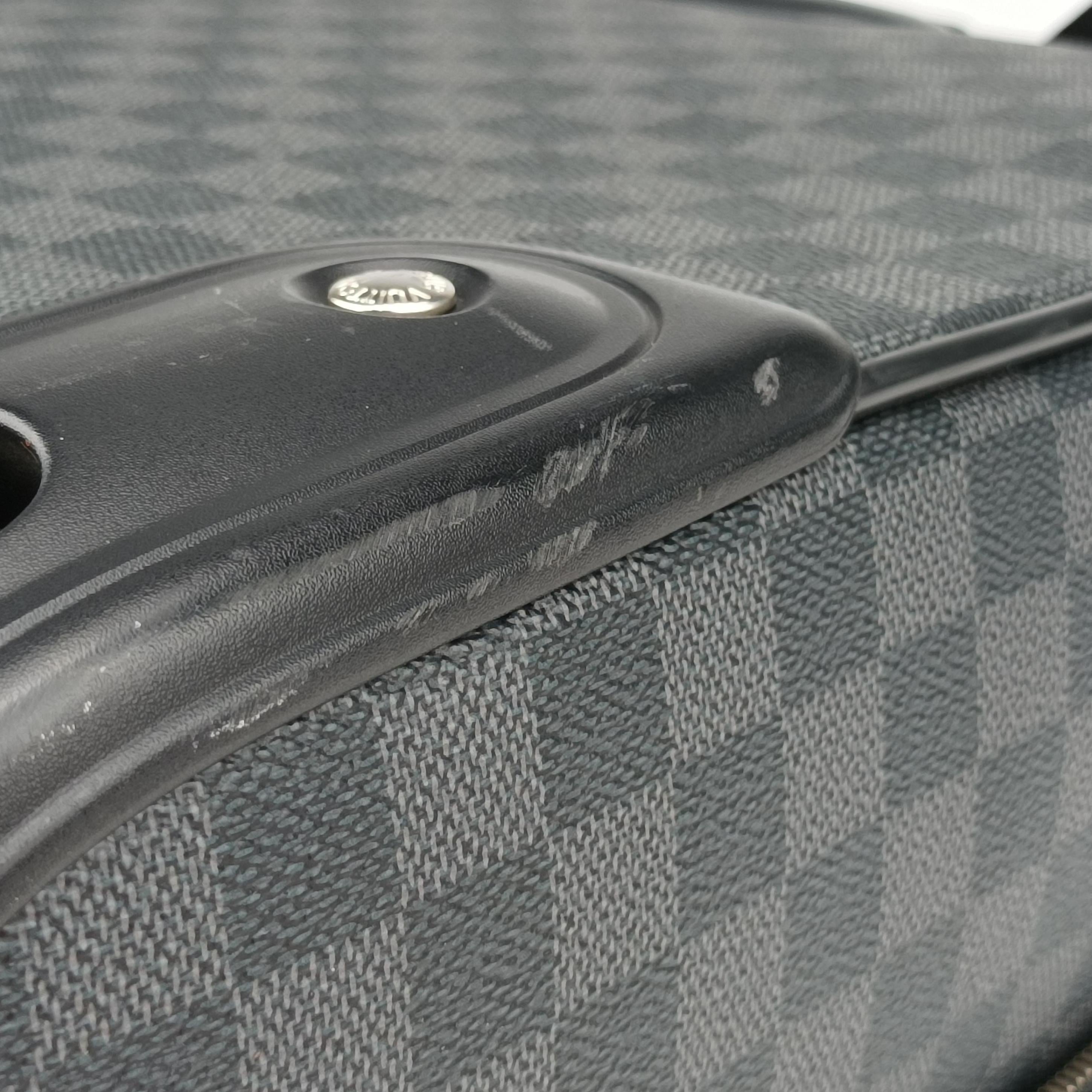 Vintage Louis Vuitton Pilot case Noir Damier Graphite N23206 suitcase | stylenewstar