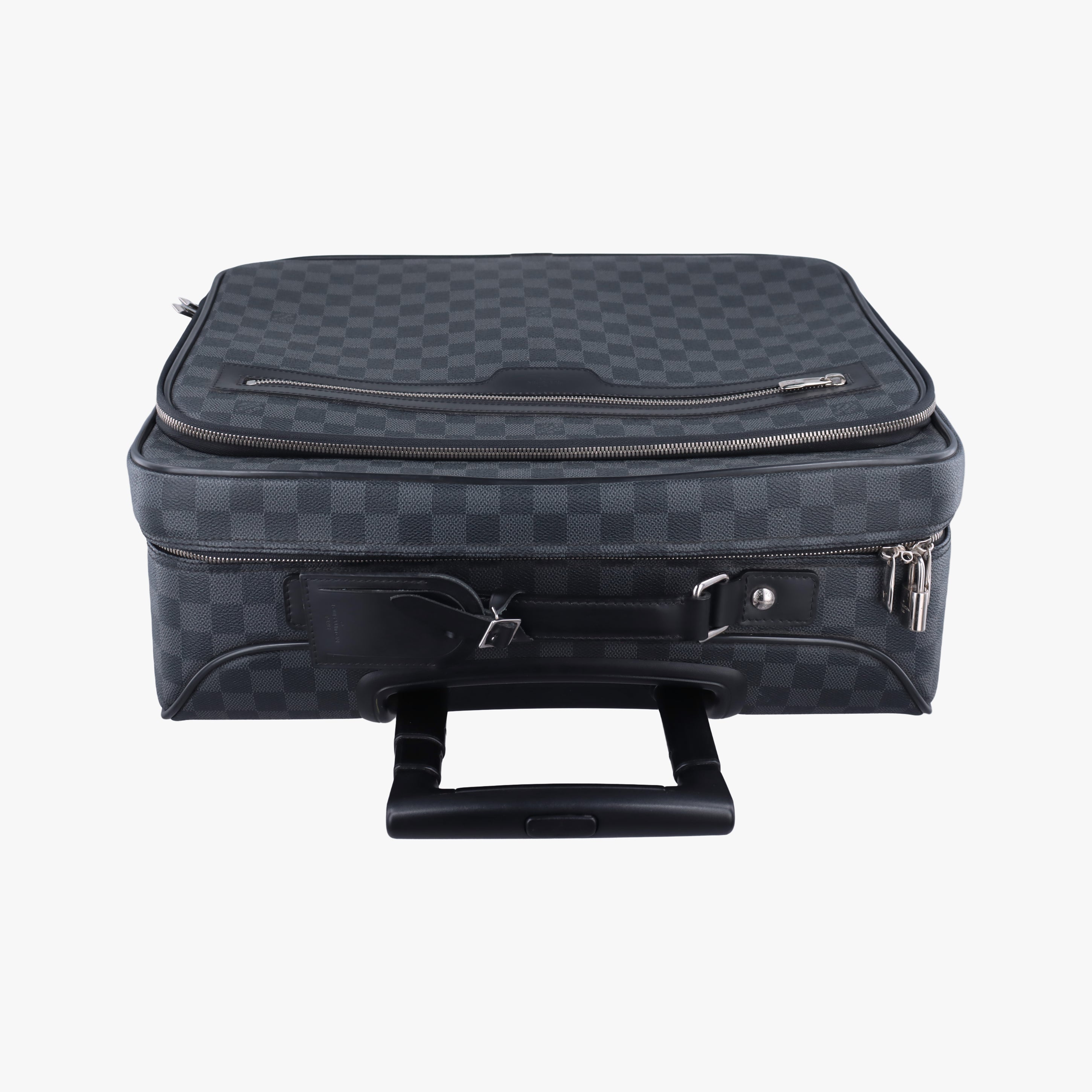 Vintage Louis Vuitton Pilot case Noir Damier Graphite N23206 suitcase | stylenewstar