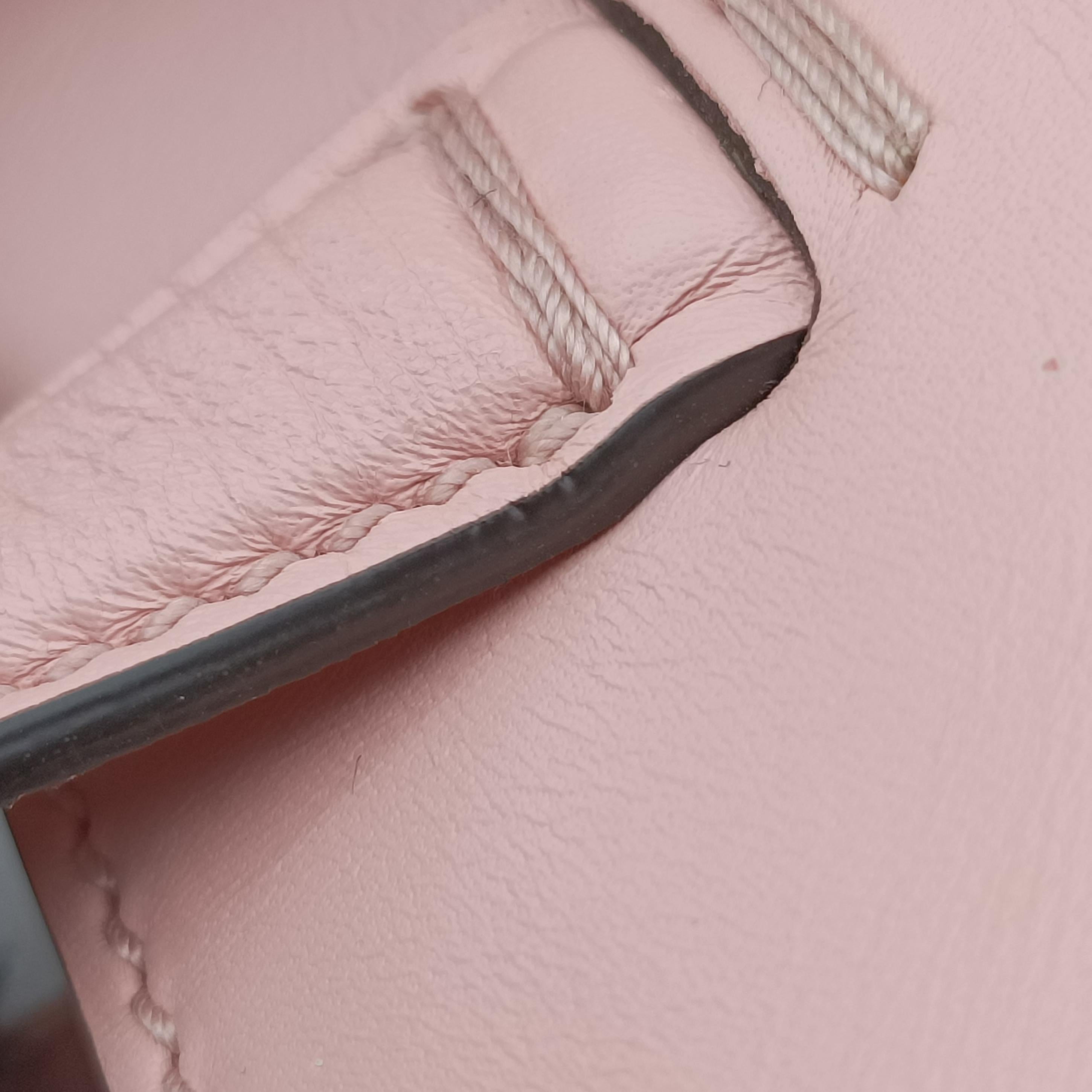 Vintage Gucci Nimfair Bamboo Pink Leather 453756 shoulderbag | stylenewstar