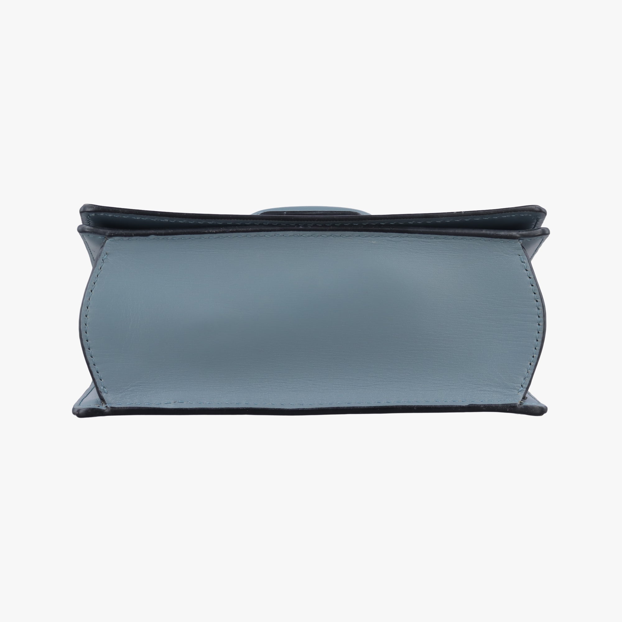 Pre-owned Loewe Barcelona Blue Leather  shoulderbag | stylenewstar