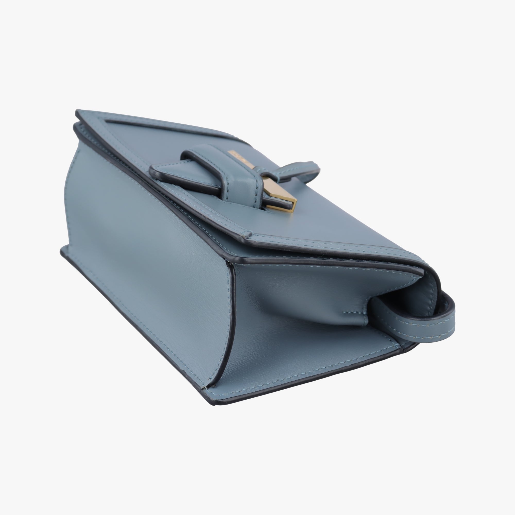 Pre-owned Loewe Barcelona Blue Leather  shoulderbag | stylenewstar