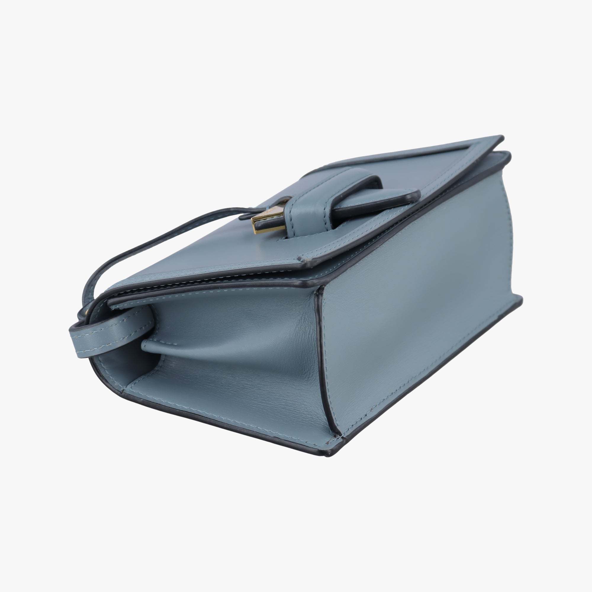 Pre-owned Loewe Barcelona Blue Leather  shoulderbag | stylenewstar