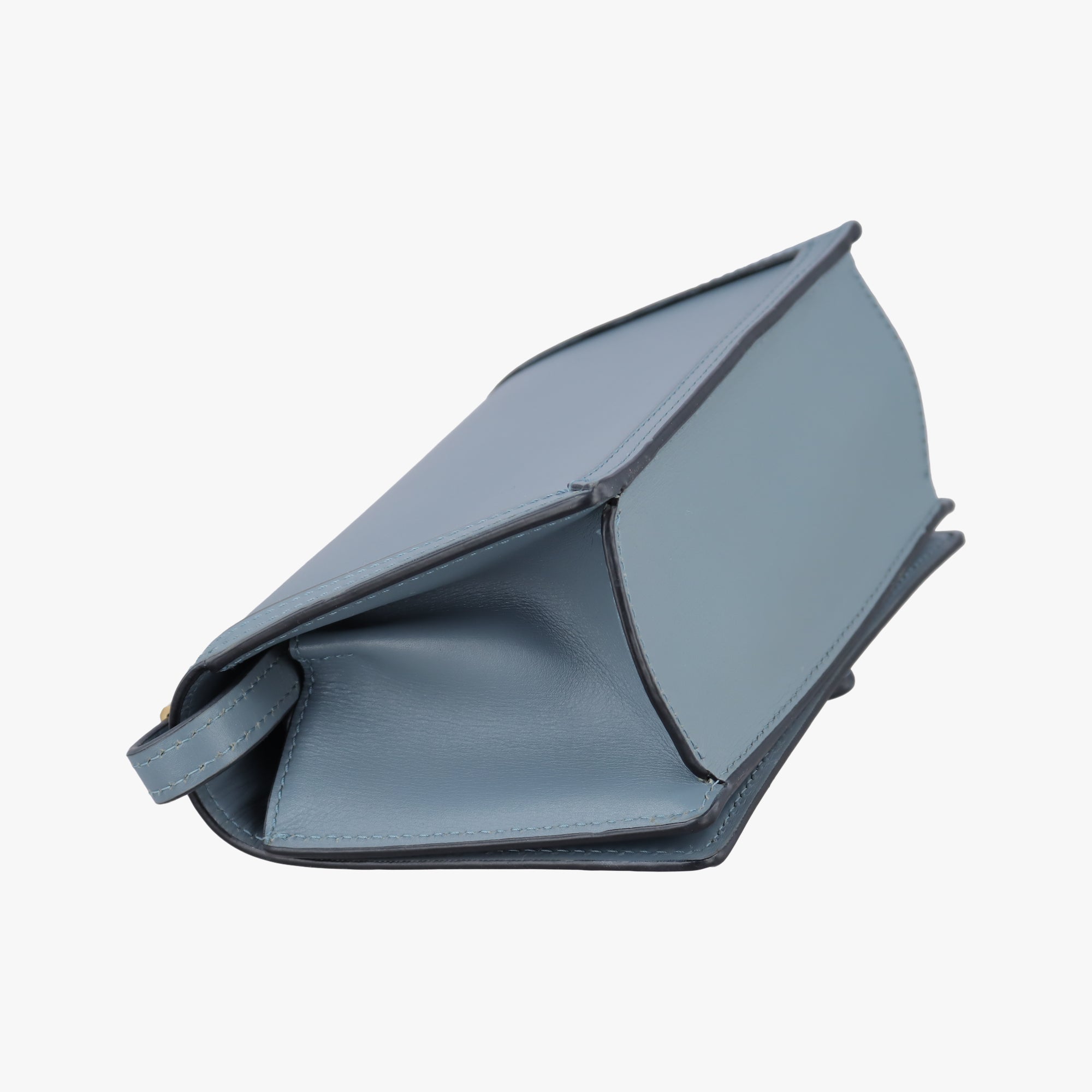 Pre-owned Loewe Barcelona Blue Leather  shoulderbag | stylenewstar