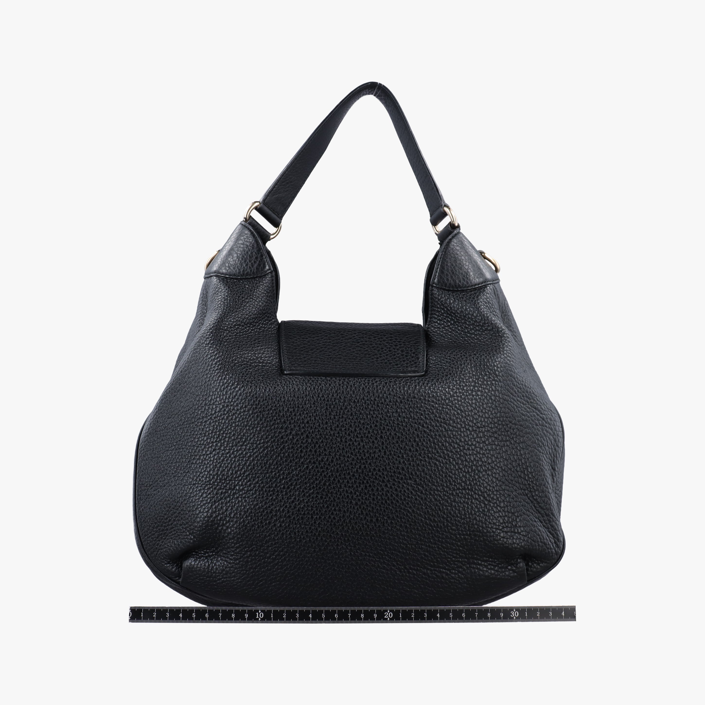 Pre-owned Gucci Emily Hobo Black Leather 322226 shoulderbag | stylenewstar