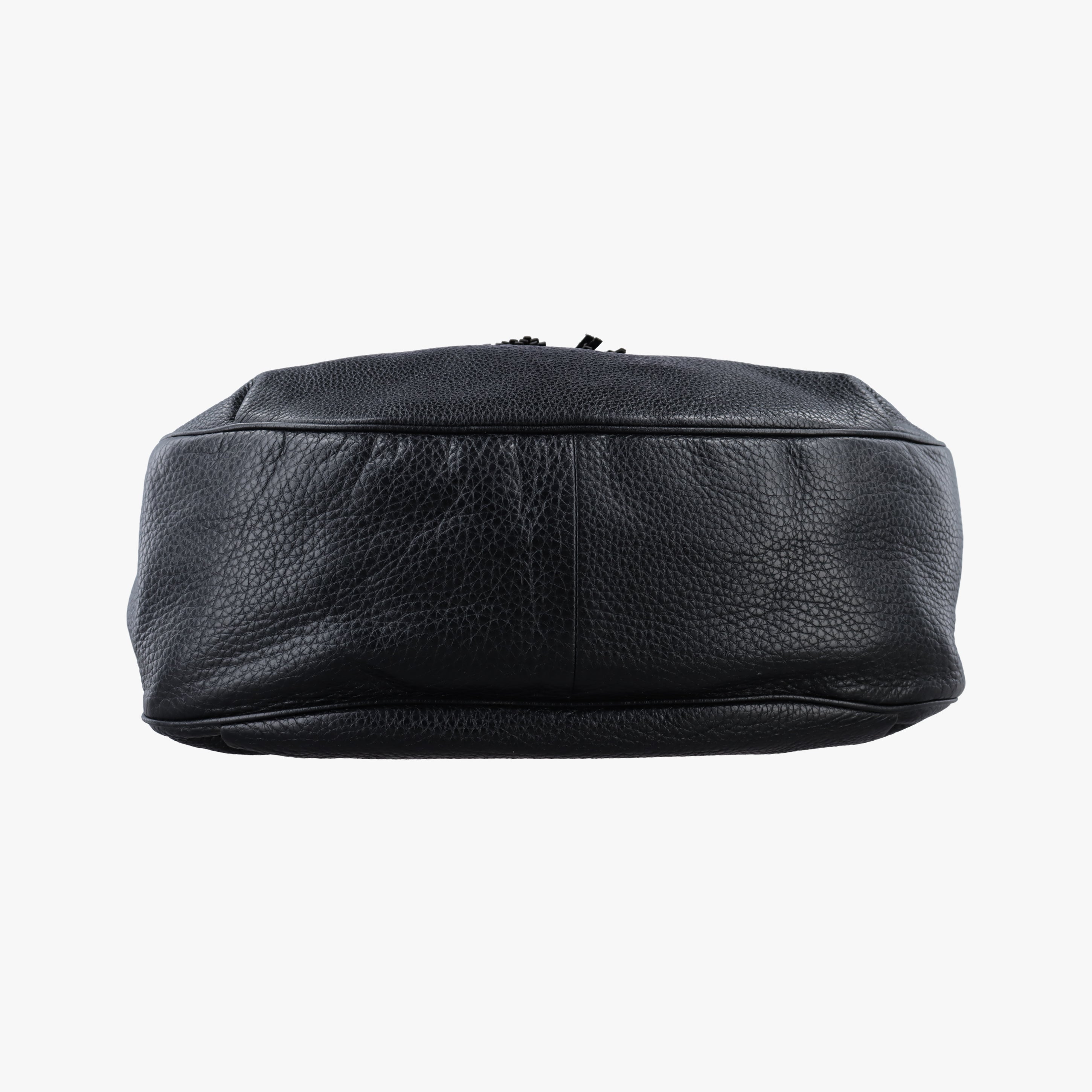 Pre-owned Gucci Emily Hobo Black Leather 322226 shoulderbag | stylenewstar