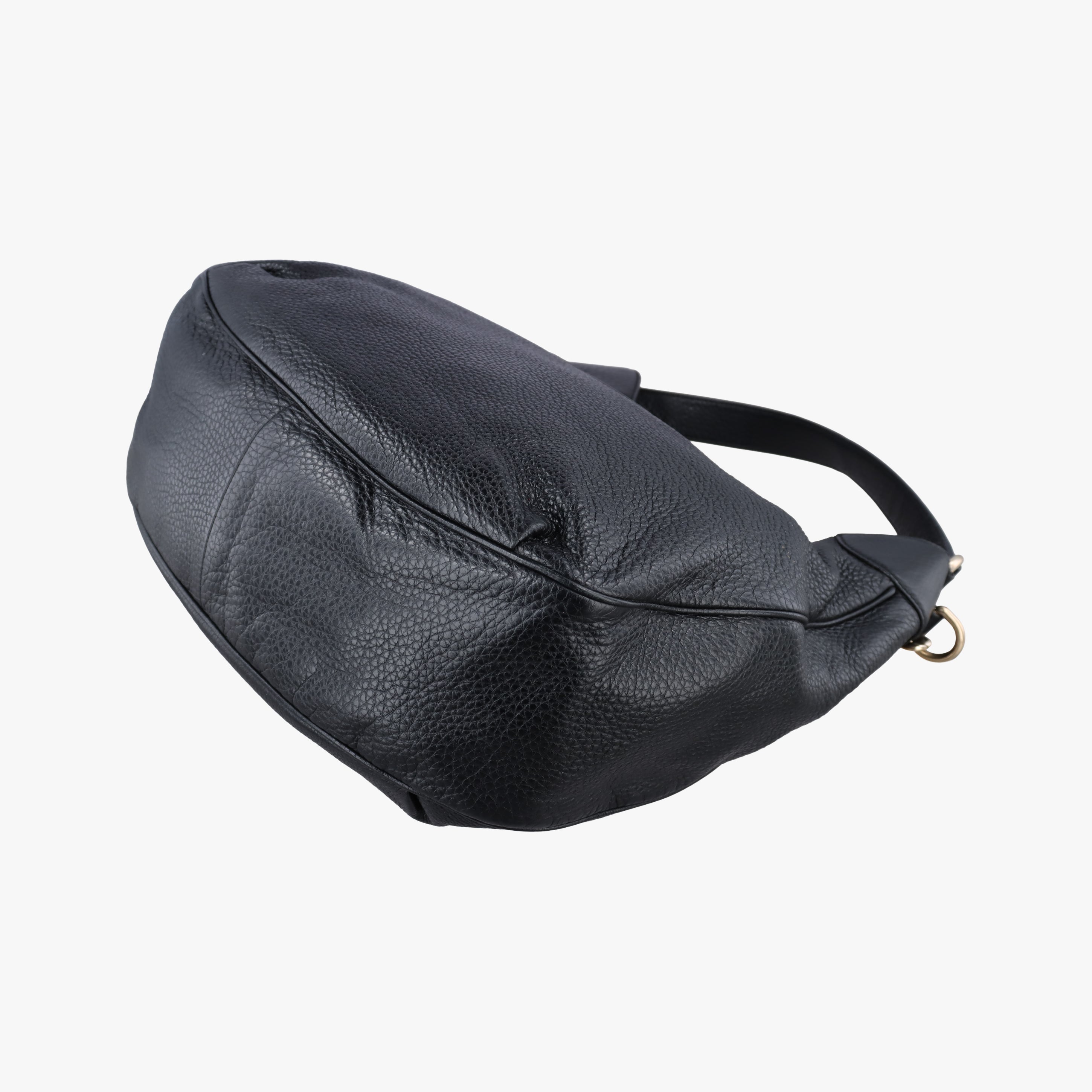 Pre-owned Gucci Emily Hobo Black Leather 322226 shoulderbag | stylenewstar