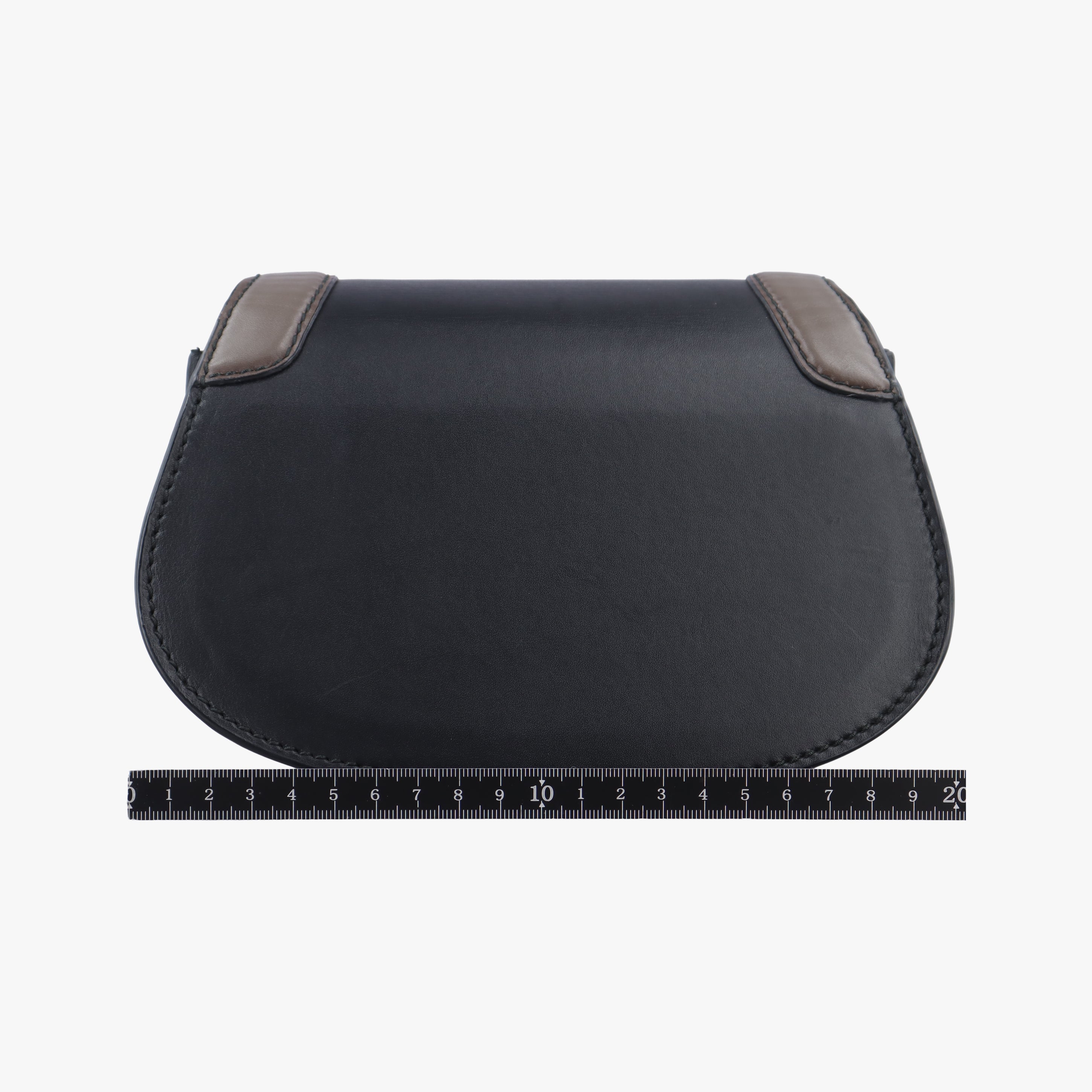 Pre-owned Bottega Veneta Umbria Black × Brown Leather  shoulderbag | stylenewstar