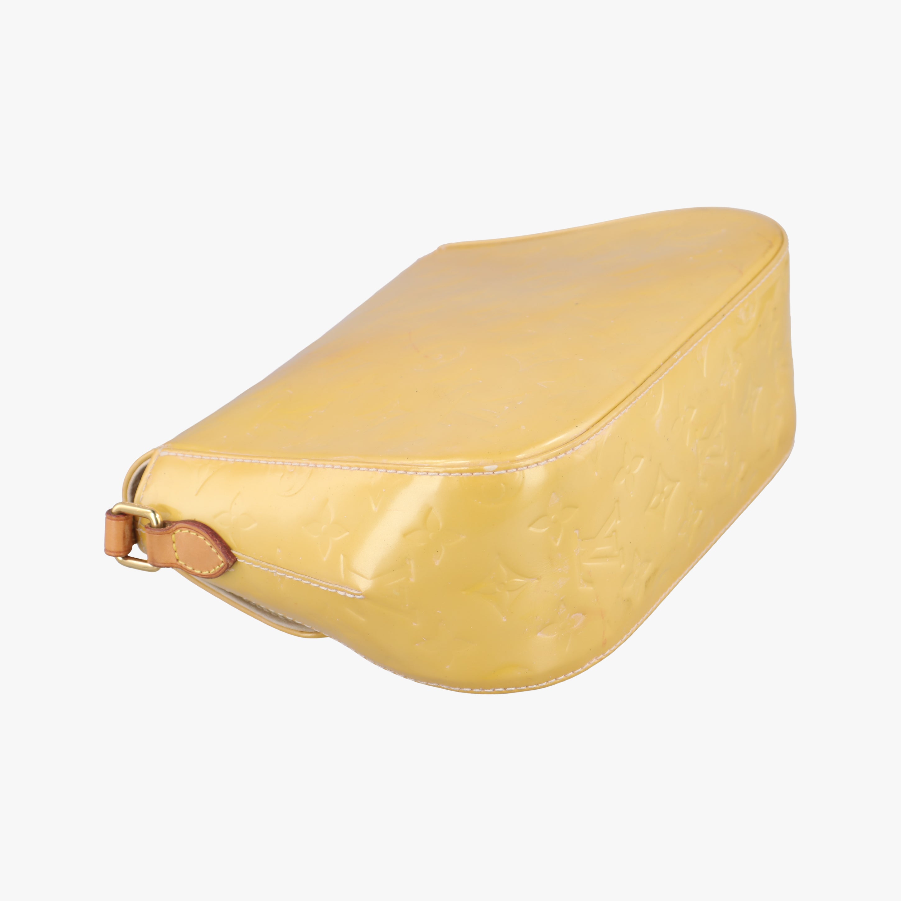 Pre-owned Louis Vuitton Bellflower PM Yellow Vernis M91731 shoulderbag | stylenewstar