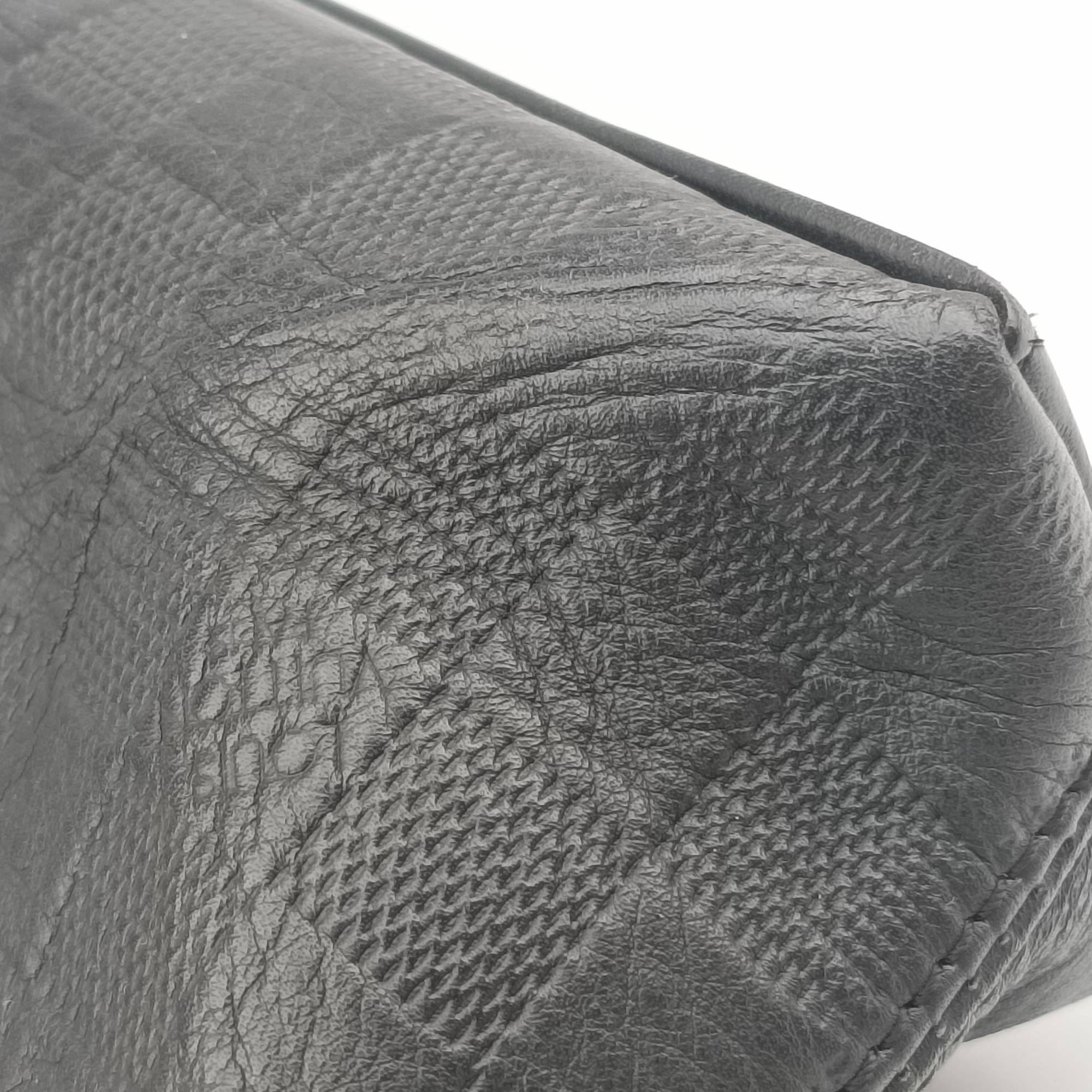 Secondhand Louis Vuitton Porte Documents Jour Noir Damier Graphite N48224 handbag | stylenewstar