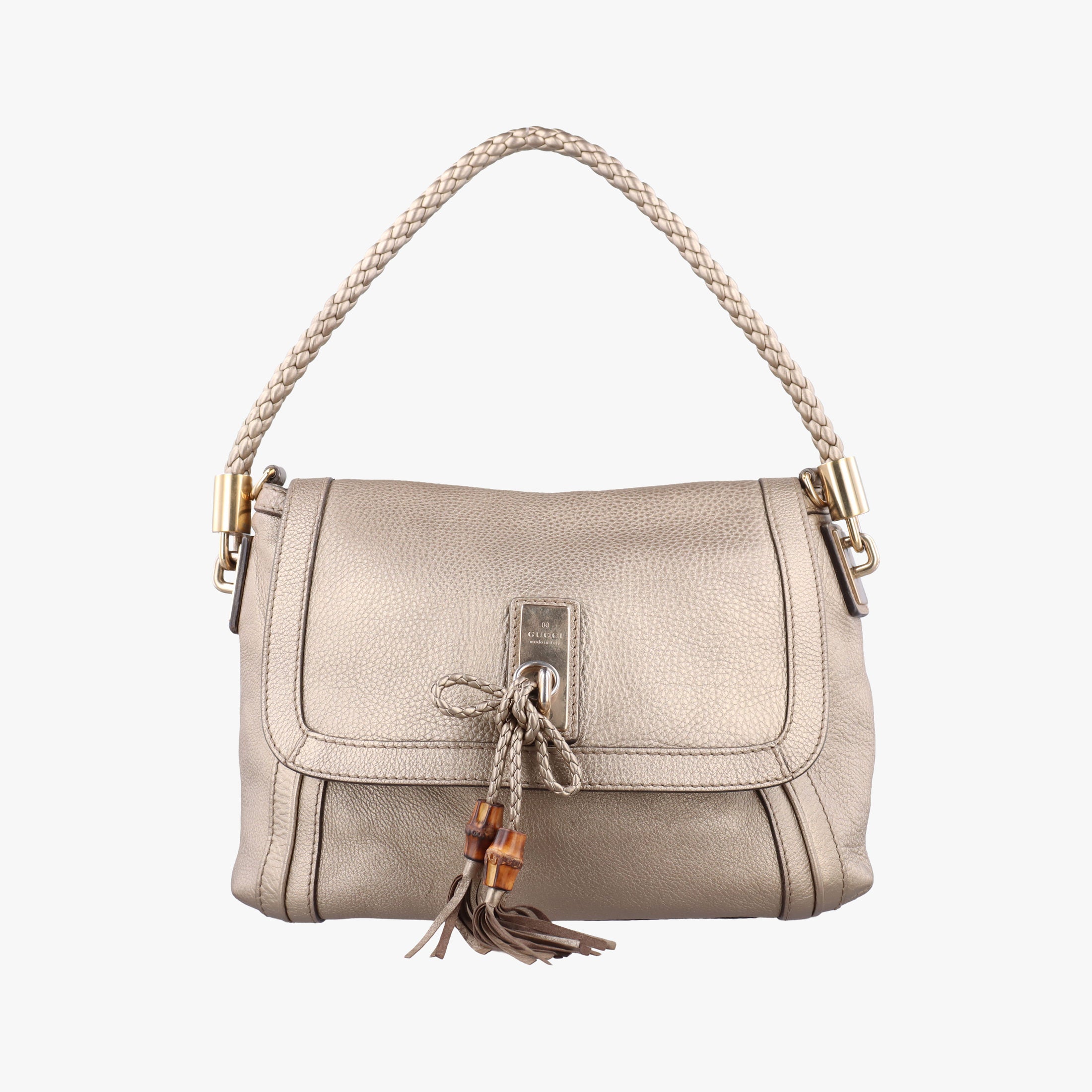 Vintage Gucci Bella Golden Leather 282301 shoulderbag | stylenewstar