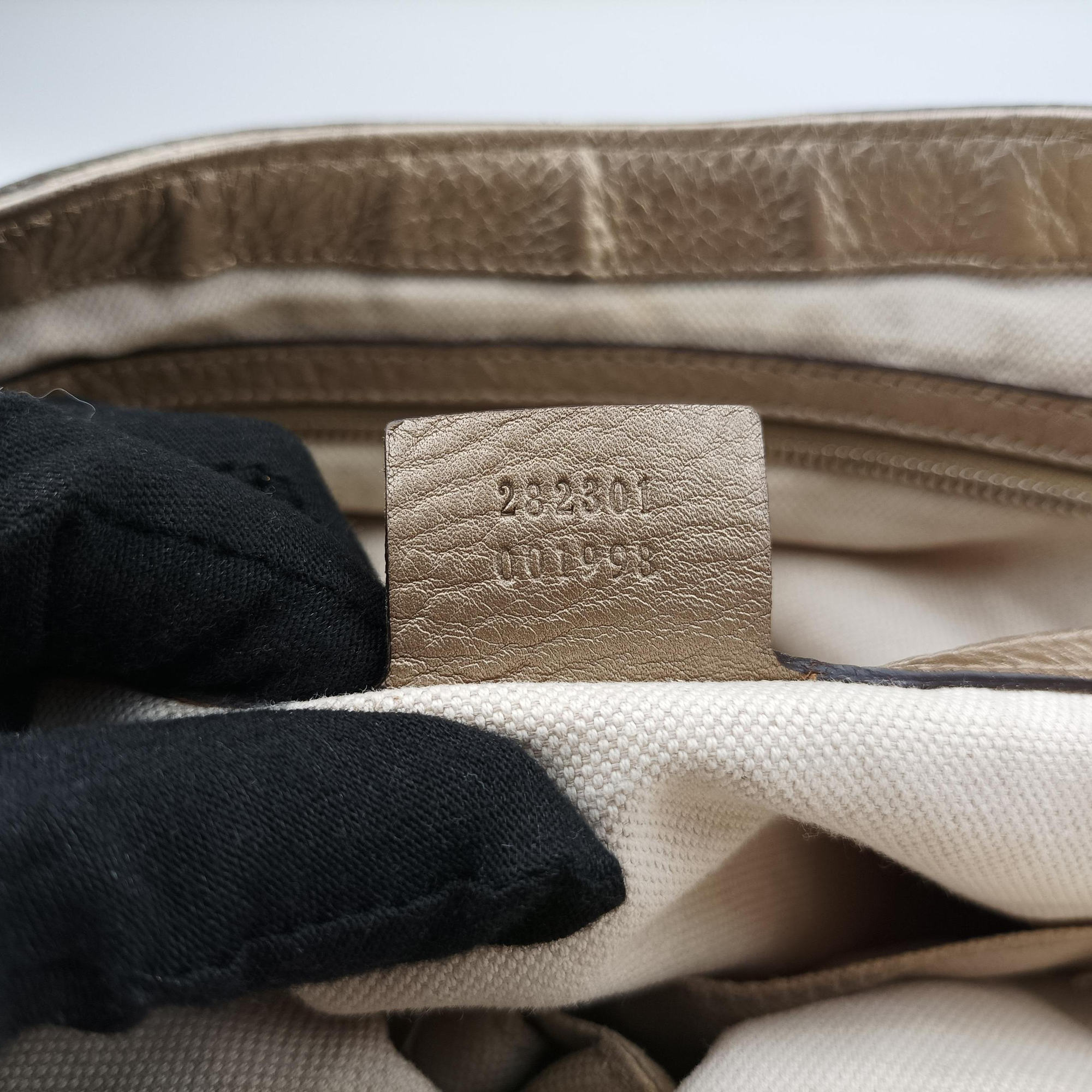 Vintage Gucci Bella Golden Leather 282301 shoulderbag | stylenewstar
