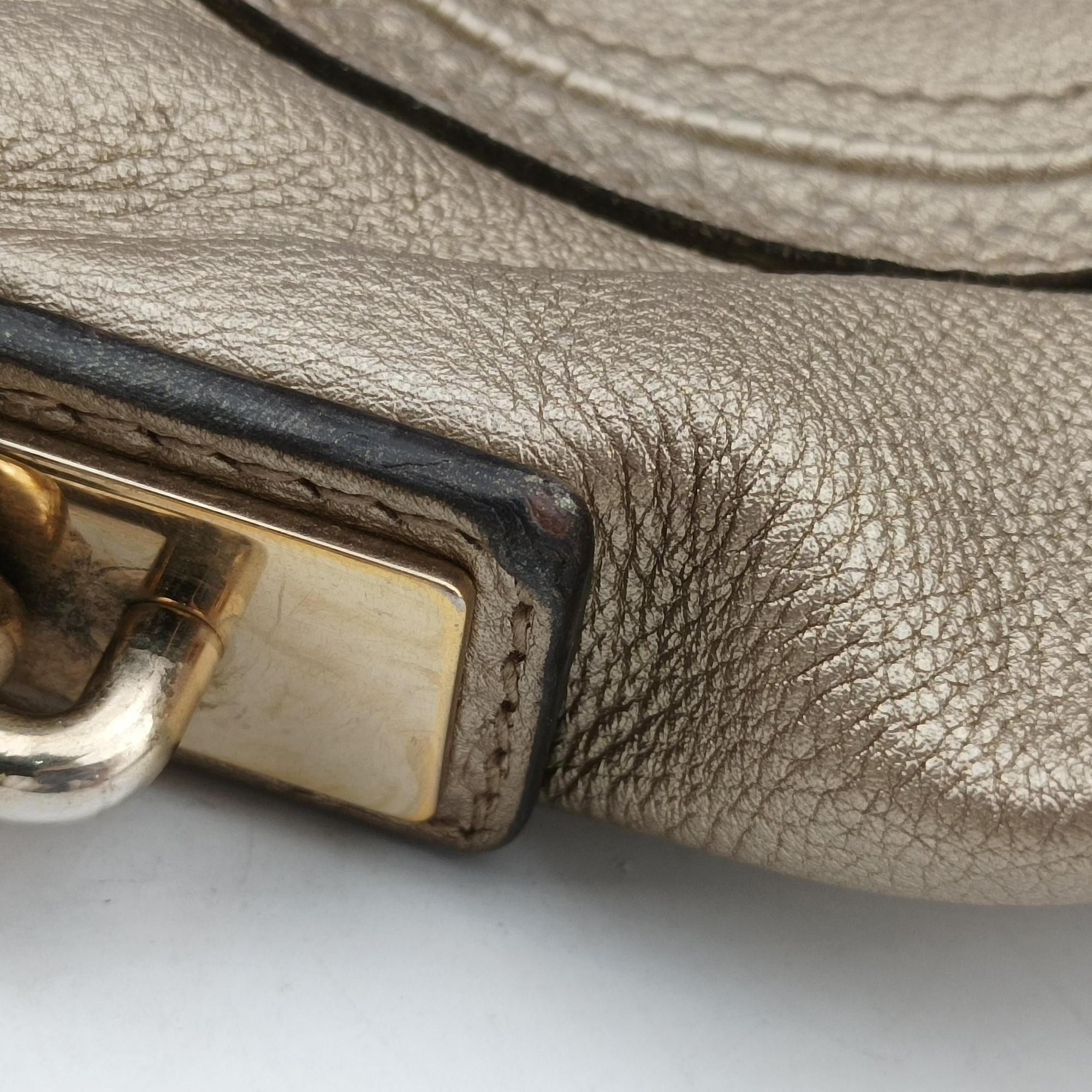 Vintage Gucci Bella Golden Leather 282301 shoulderbag | stylenewstar