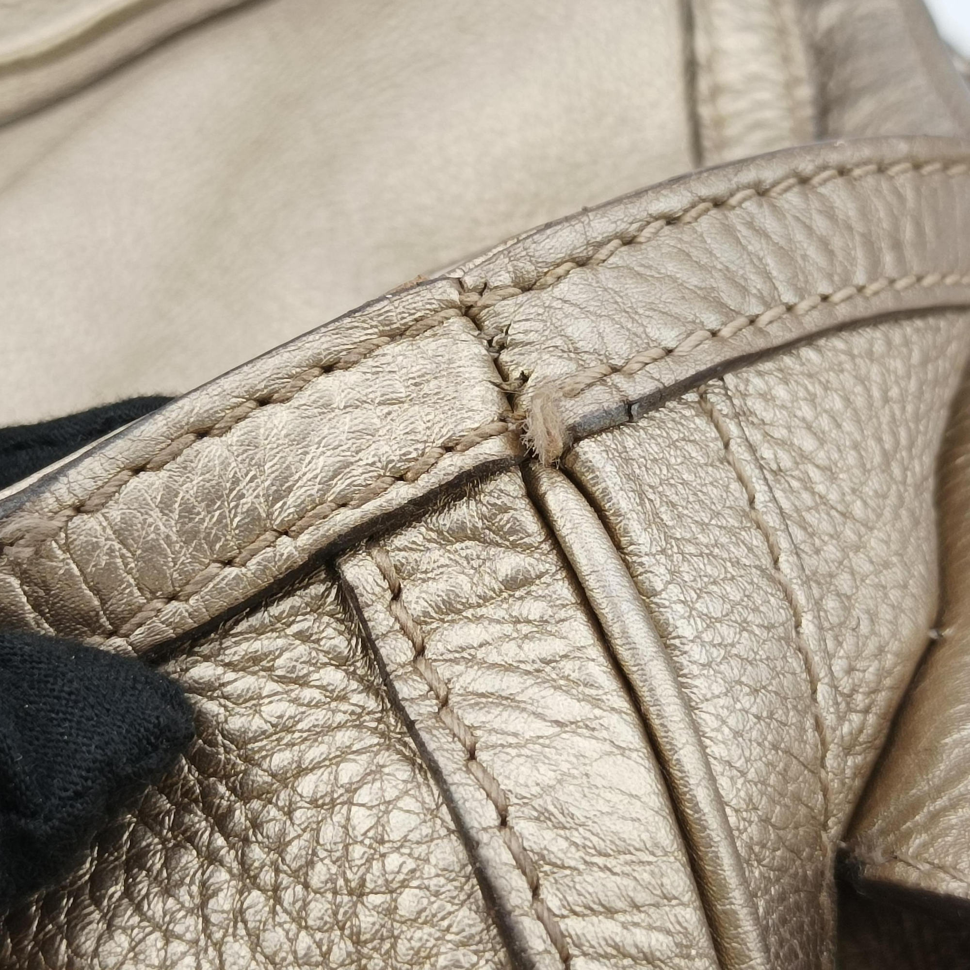 Vintage Gucci Bella Golden Leather 282301 shoulderbag | stylenewstar