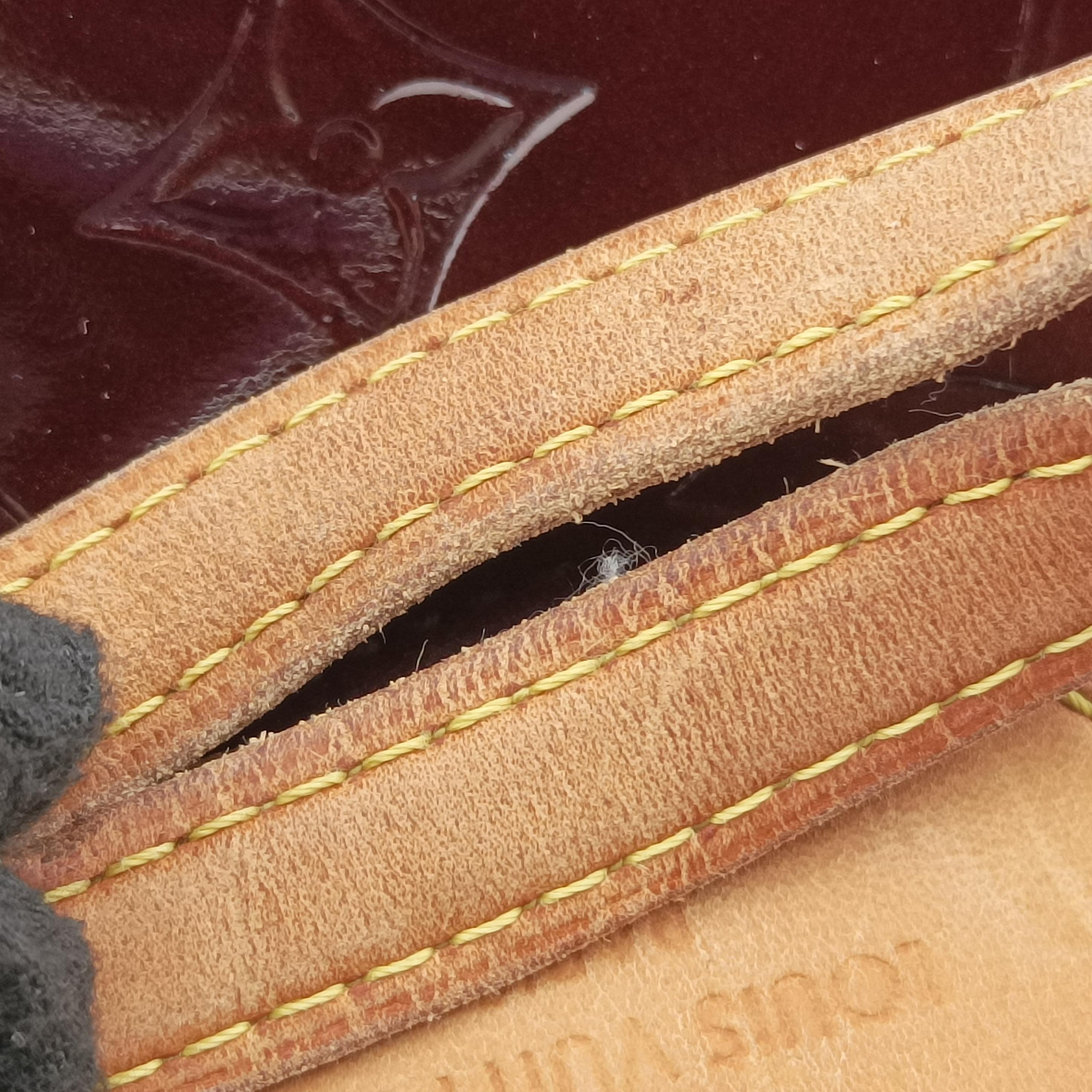 Secondhand Louis Vuitton Brea MM AMARANTE Vernis M91619 shoulderbag | stylenewstar