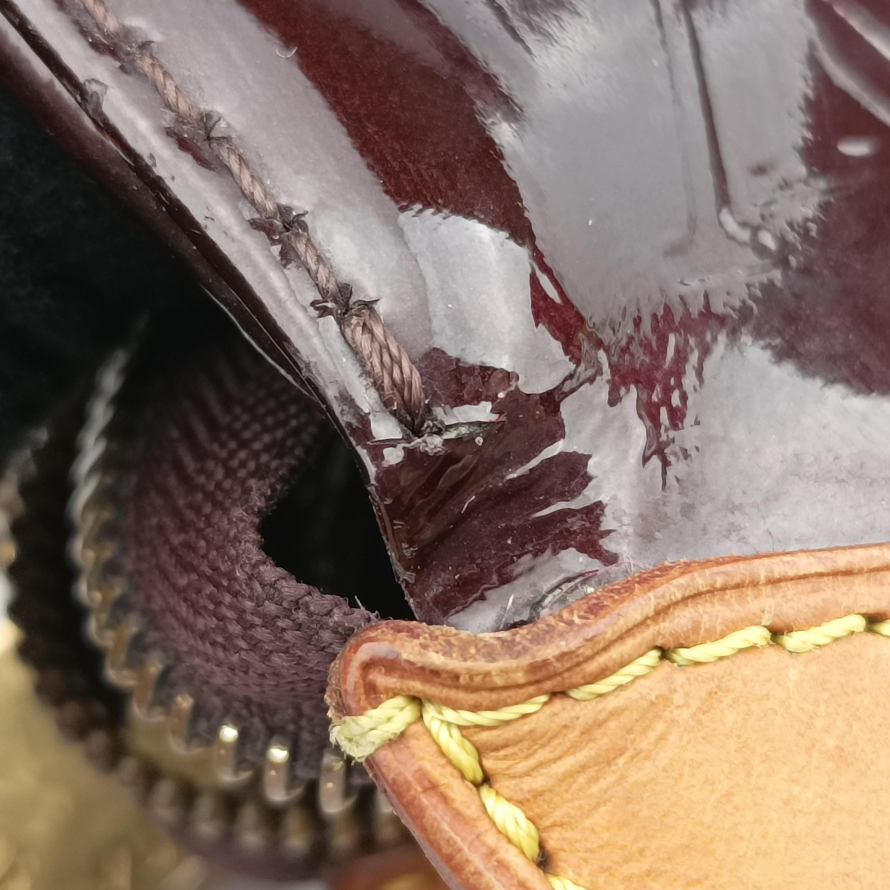 Secondhand Louis Vuitton Brea MM AMARANTE Vernis M91619 shoulderbag | stylenewstar