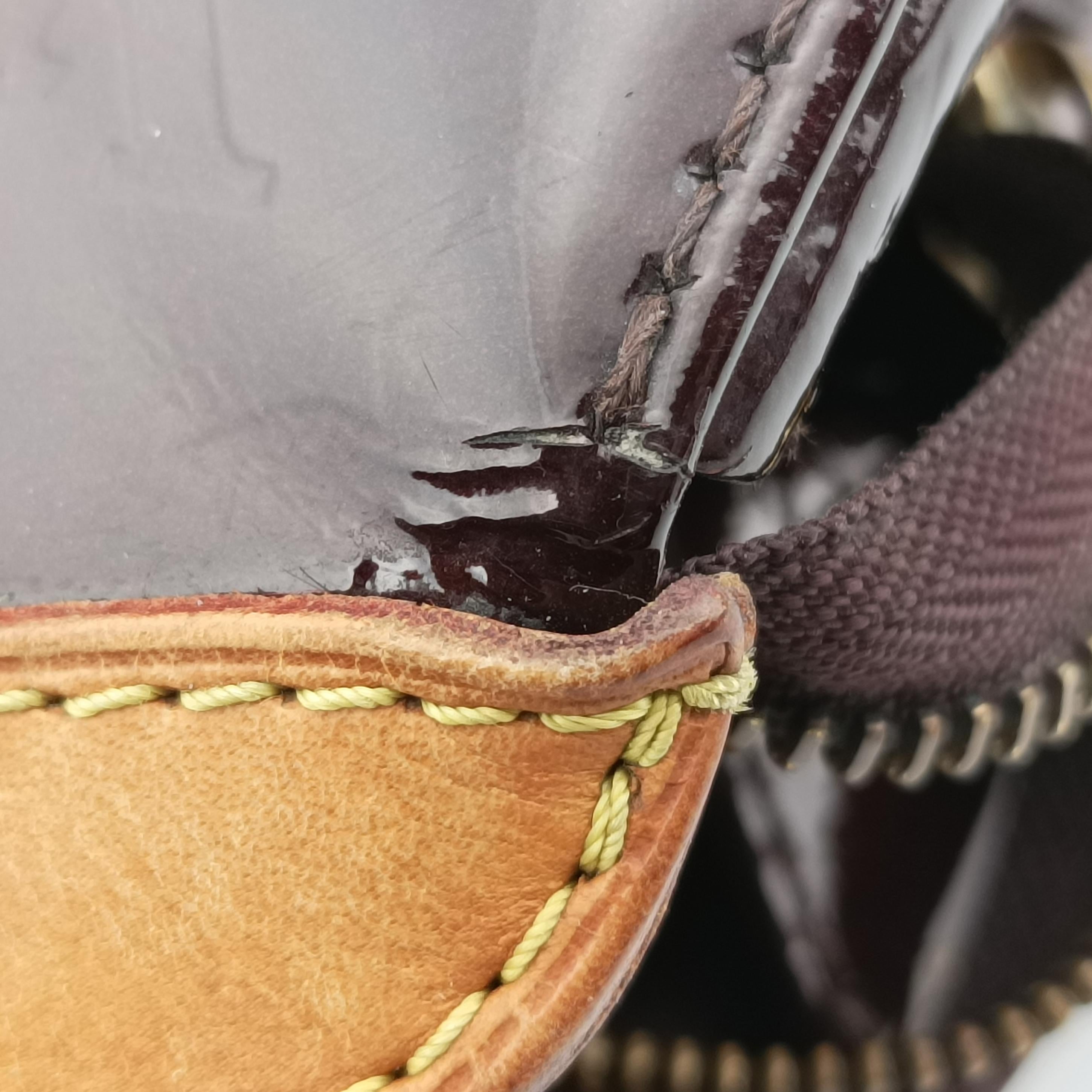 Secondhand Louis Vuitton Brea MM AMARANTE Vernis M91619 shoulderbag | stylenewstar