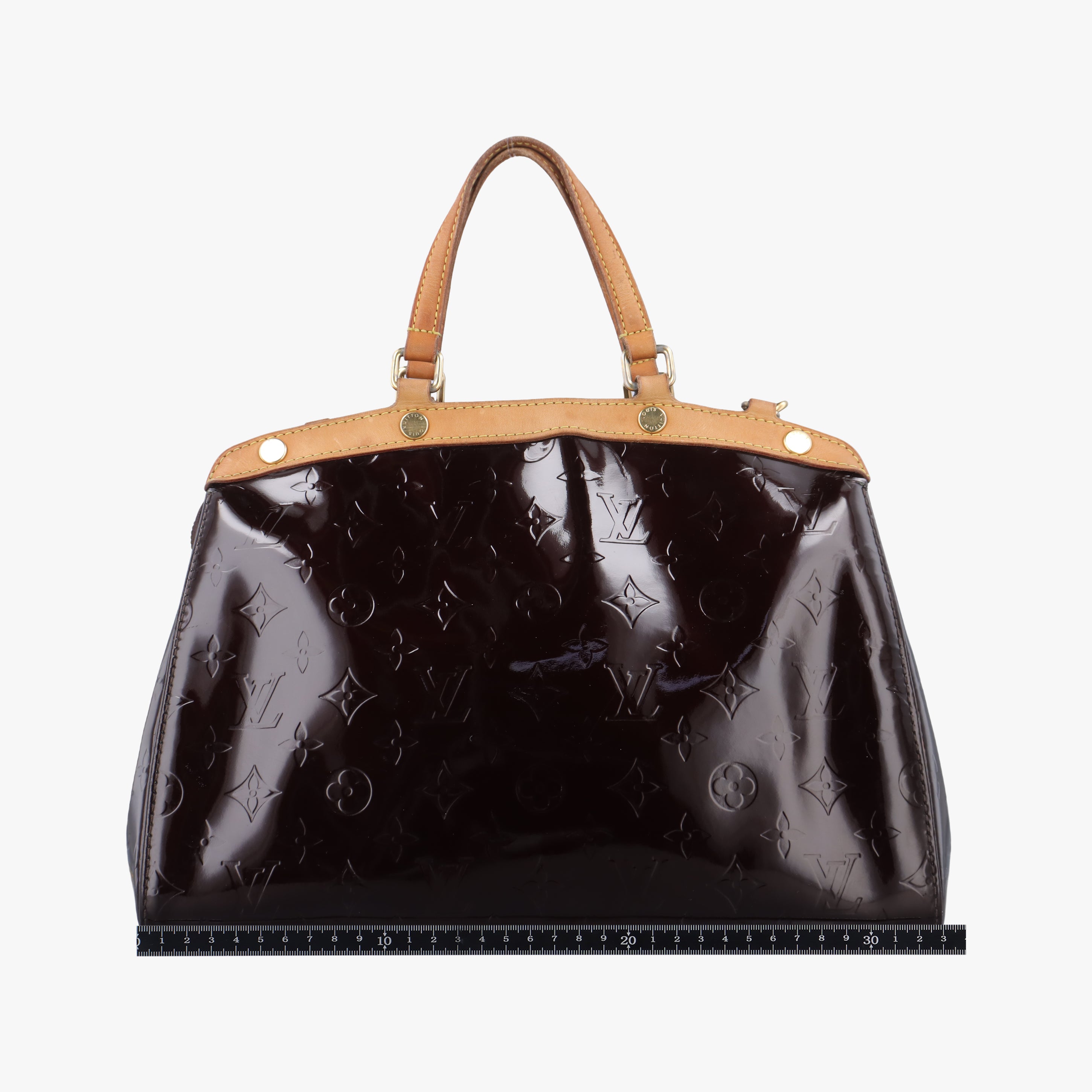 Secondhand Louis Vuitton Brea MM AMARANTE Vernis M91619 shoulderbag | stylenewstar