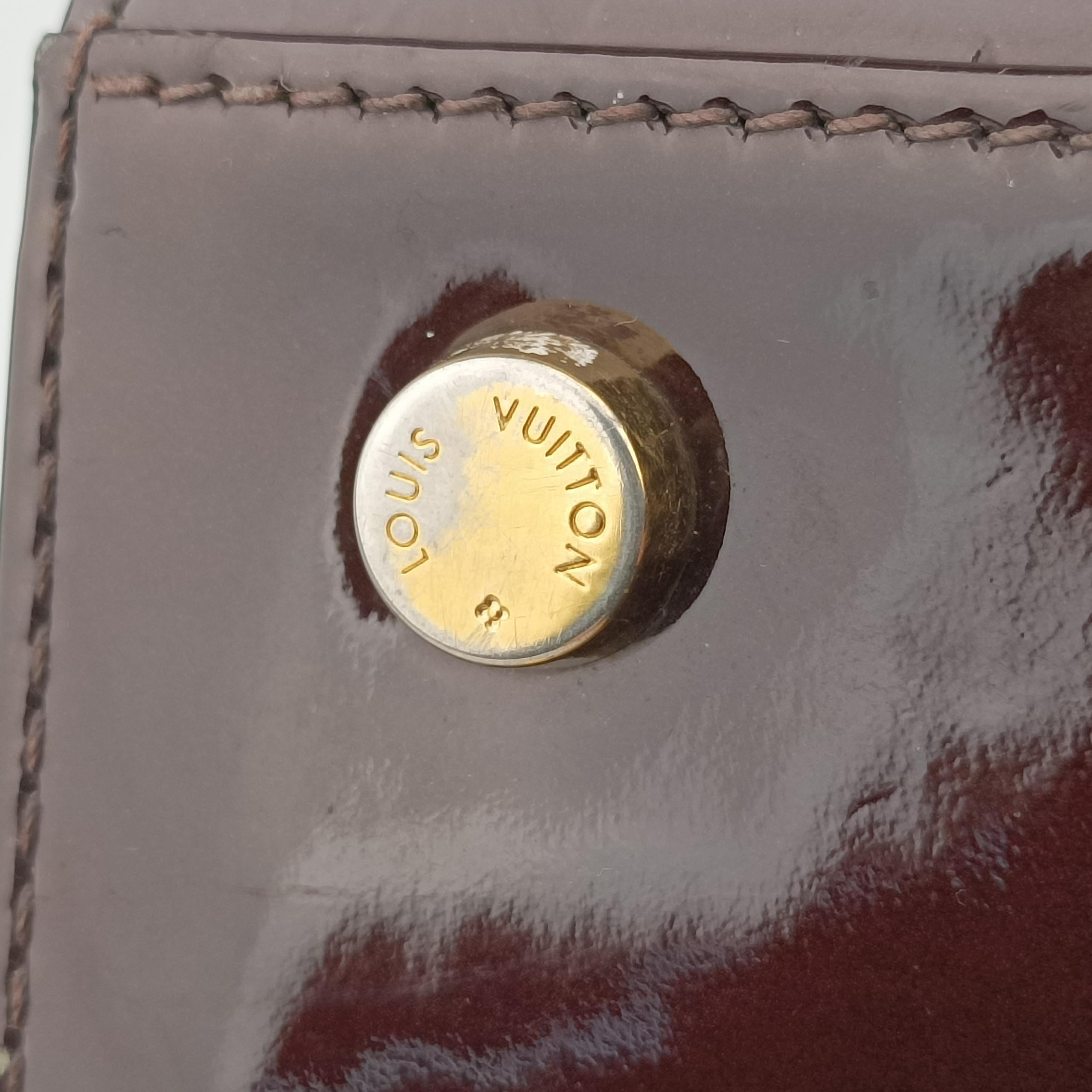Secondhand Louis Vuitton Brea MM AMARANTE Vernis M91619 shoulderbag | stylenewstar