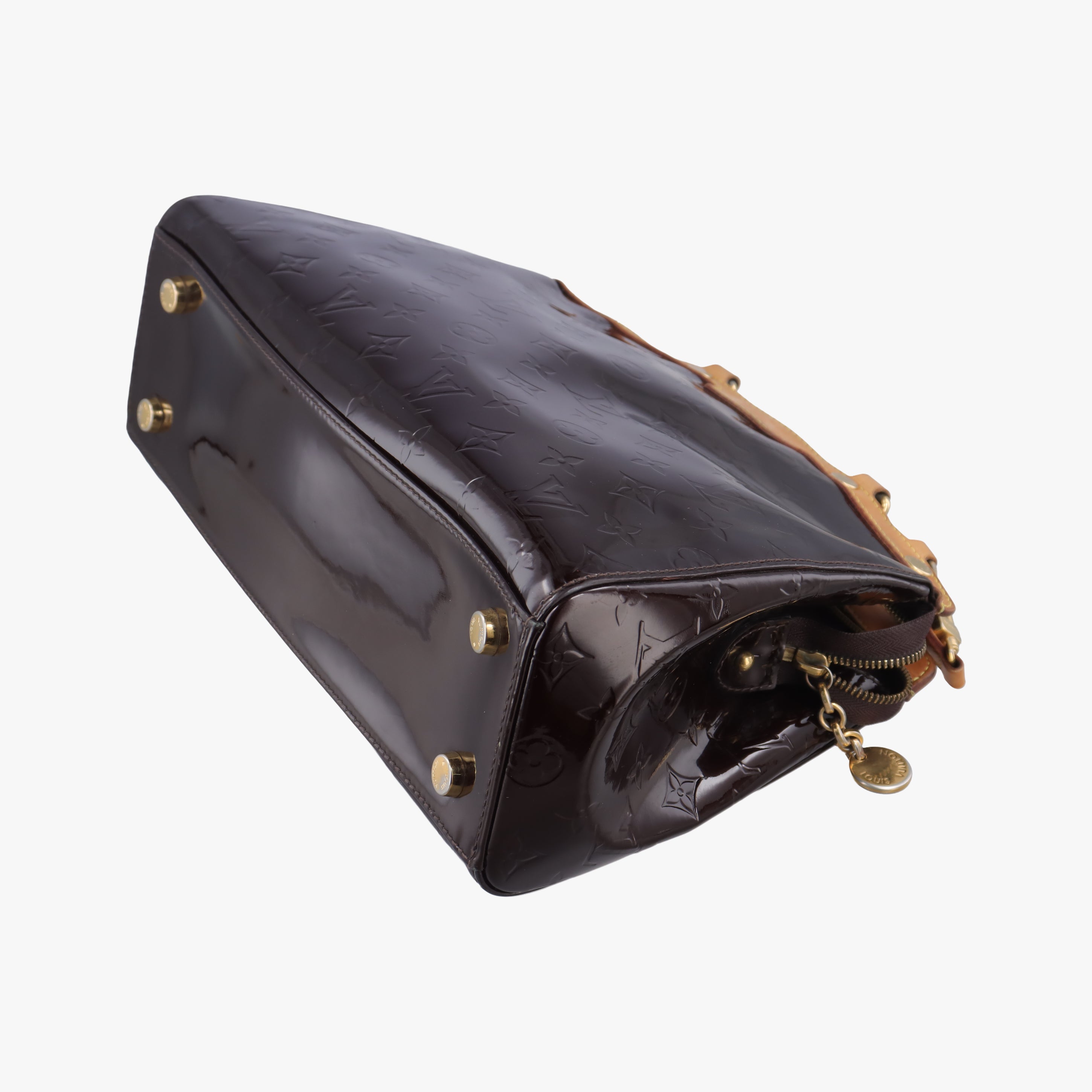 Secondhand Louis Vuitton Brea MM AMARANTE Vernis M91619 shoulderbag | stylenewstar