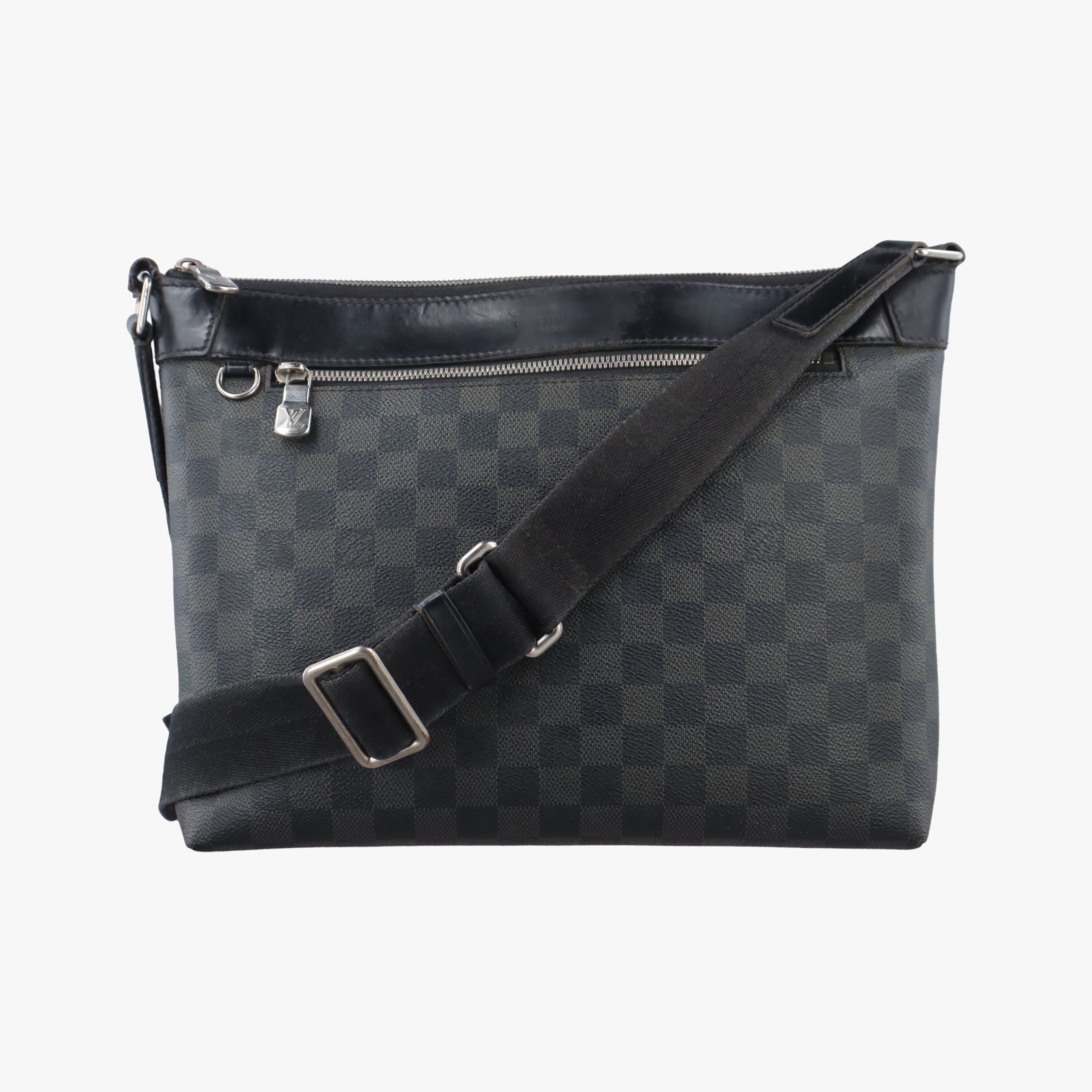Vintage Louis Vuitton Mick PM NM Noir Damier Graphite N40003 shoulderbag | stylenewstar