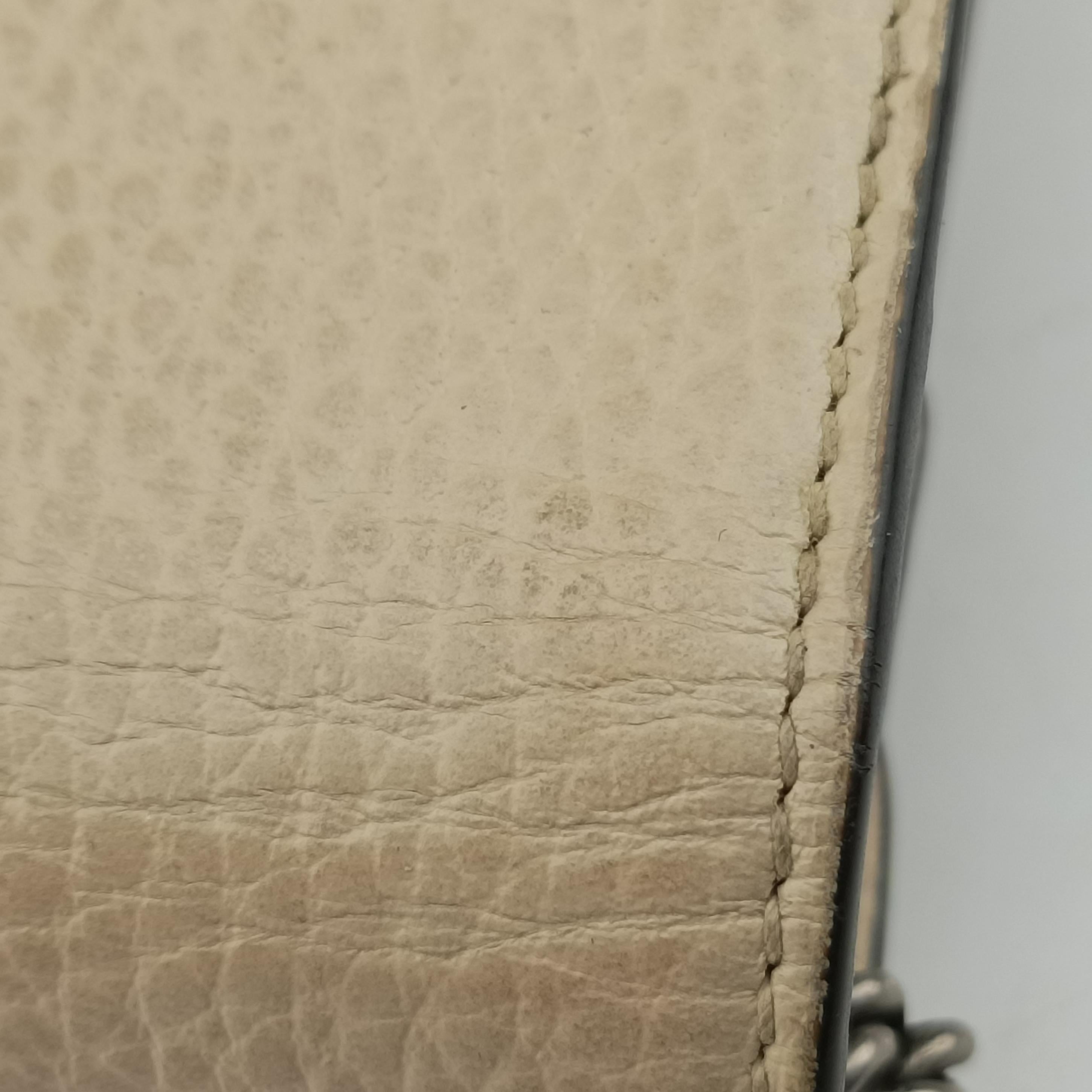 Pre-owned Gucci Dionysus White Leather 476432 shoulderbag | stylenewstar