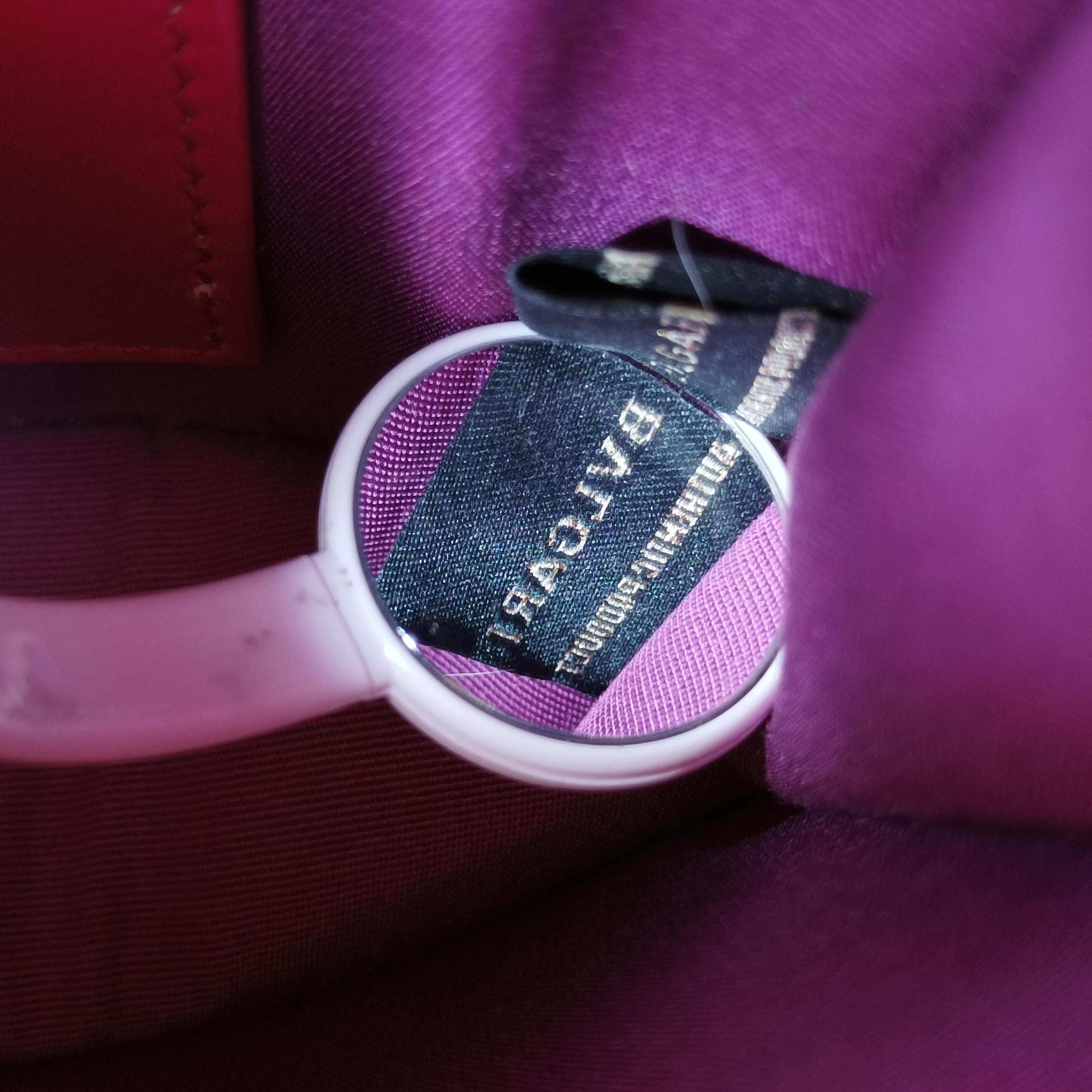 Pre-owned Bvlgari Serpenti Rose Galuchat Skin×Leather  shoulderbag | stylenewstar
