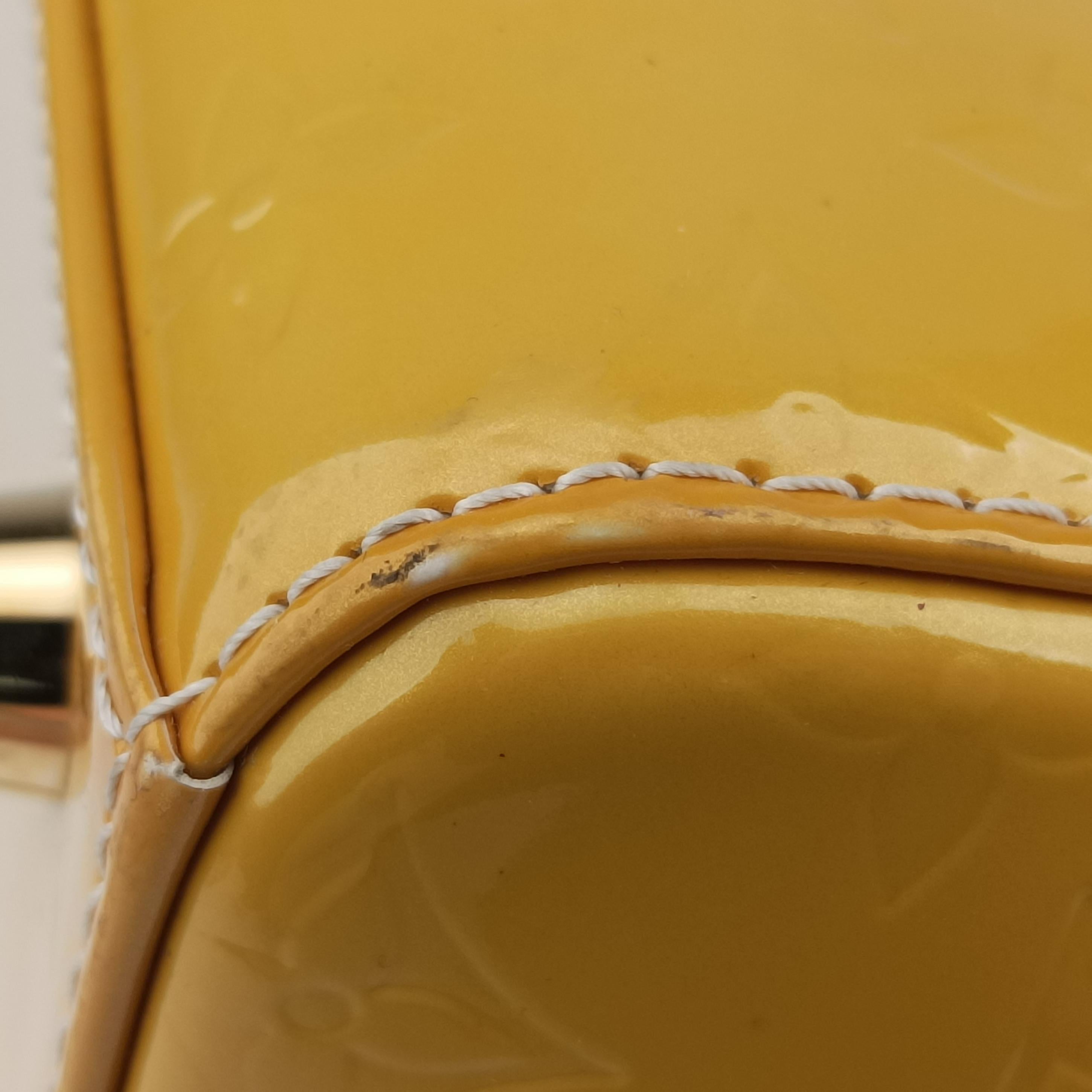 Pre-owned Louis Vuitton Brea MM Dunne Vernis M90180 shoulderbag | stylenewstar
