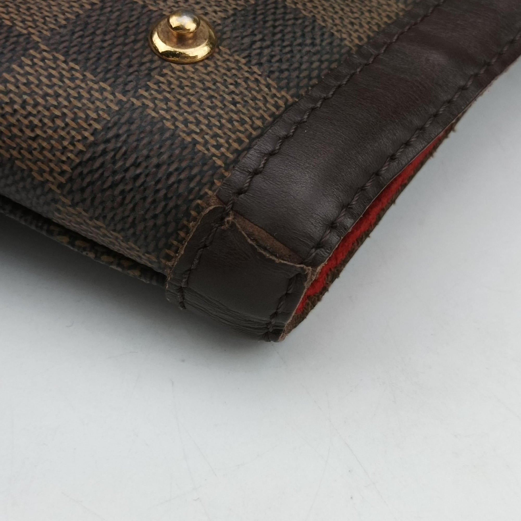 Vintage Louis Vuitton HAMPSTEAD MM EBENE Damier Canvas N51203 shoulderbag | stylenewstar
